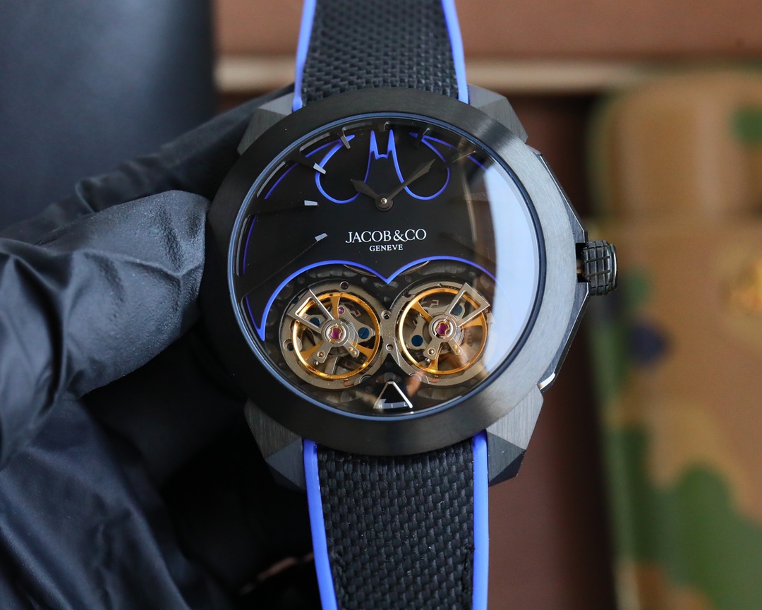 Jacob & Co Batman-themed Watch Collection: Halo Shell 2645 & Drilling Shells P2875. - 图片 9