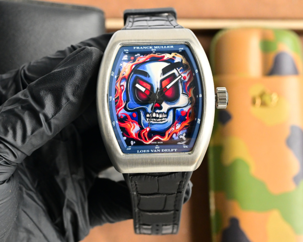 Franck Muller V45 Series Limited Edition Graffiti Art Watch 1 Franck Muller V45 Series Limited Edition Graffiti Art Watch