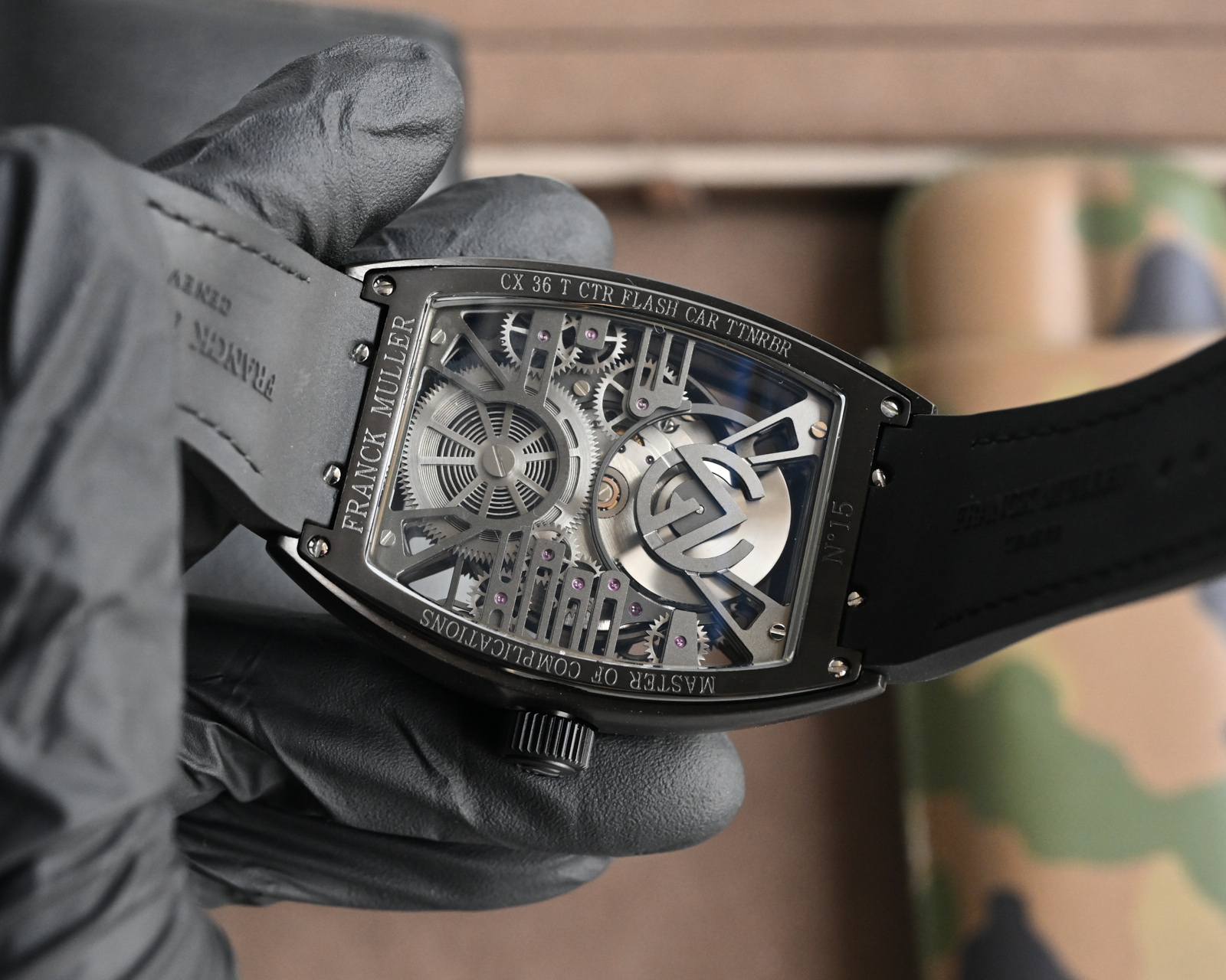 Franck Muller Curvex CX Central Tourbillon Skeleton Watch - Steel Case 9 i1744918399645 1105 0 7