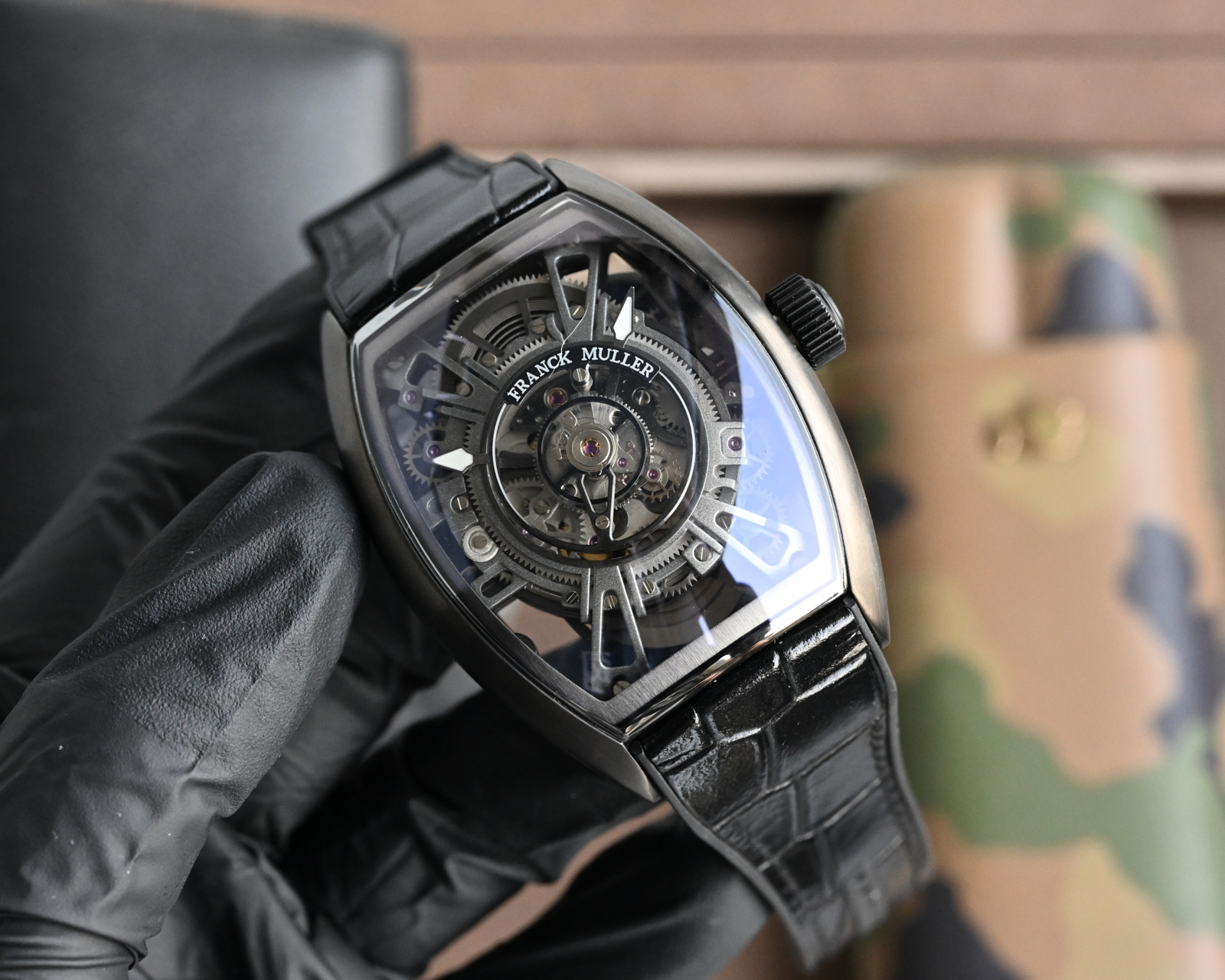 Franck Muller Curvex CX Central Tourbillon Skeleton Watch - Steel Case 3 i1744918399733 9869 0 1