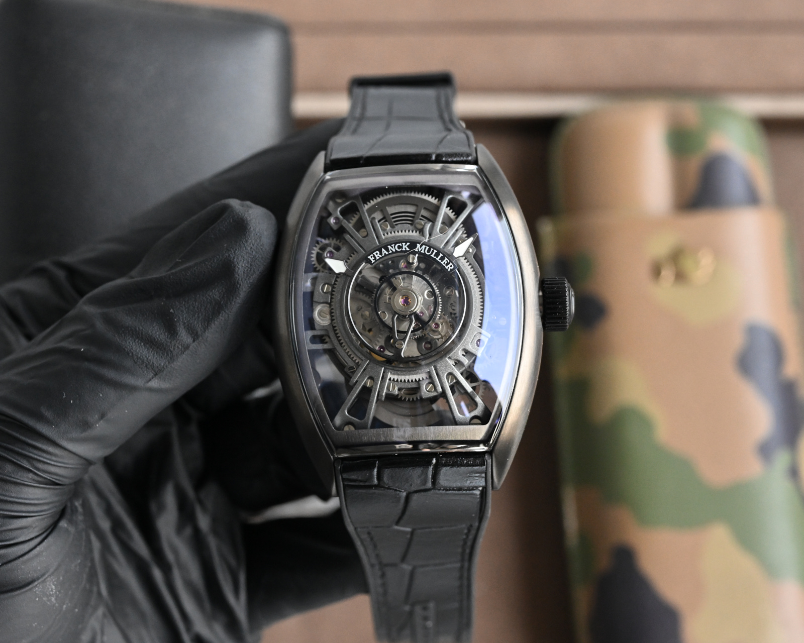 Franck Muller Curvex CX Central Tourbillon Skeleton Watch - Steel Case 2 i1744918401430 9351 0 0