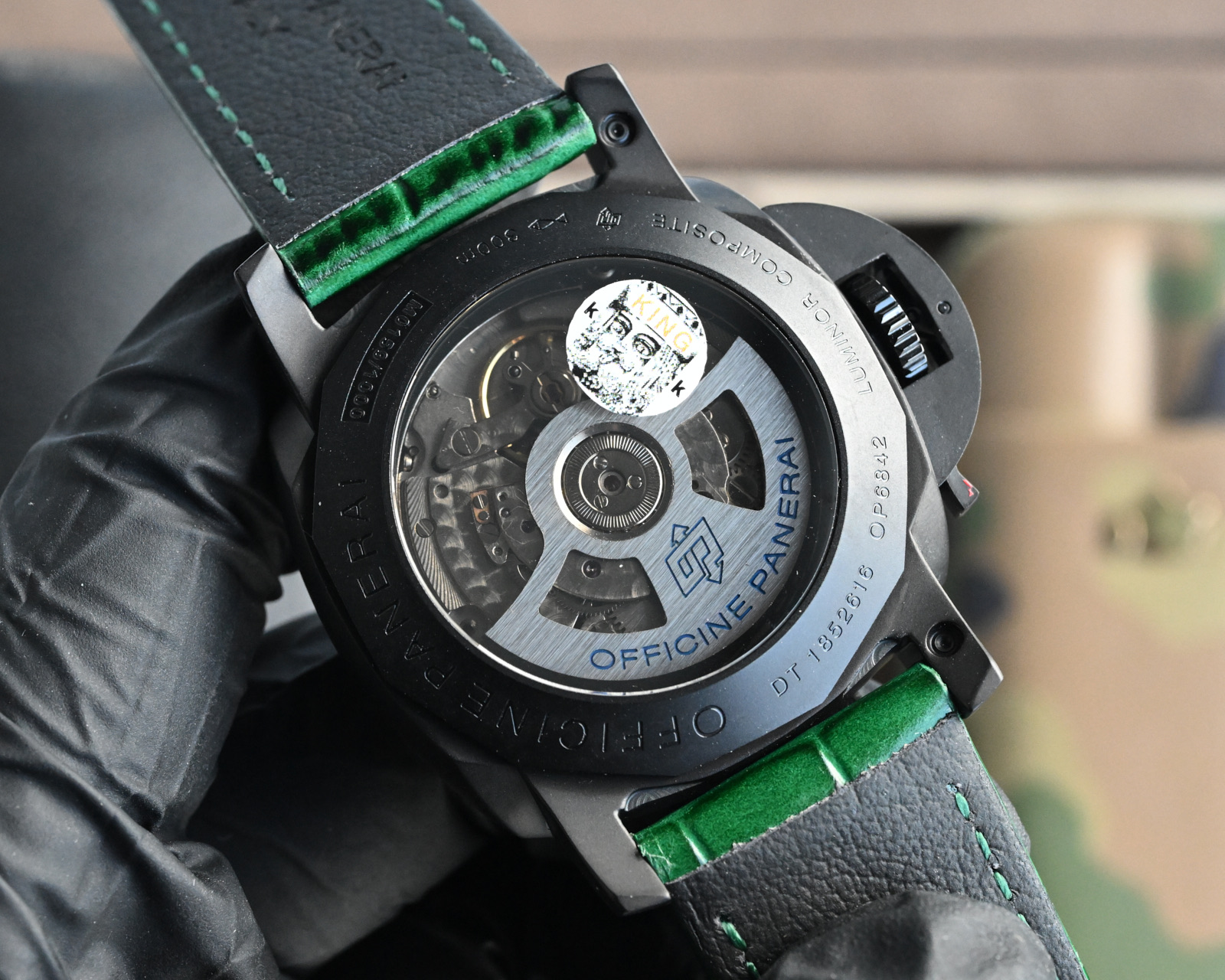 “New Black Leather 1955 V7-Peena Sea Watch: Italian Aesthetics and Innovative Features” - 图片 7