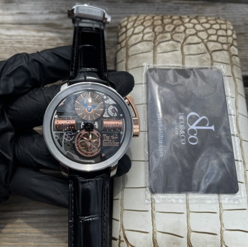 JACOB&CO. The Godfather 45mm Stainless Steel Mechanical Watch 1 JACOB&CO. The Godfather 45mm Stainless Steel Mechanical Watch