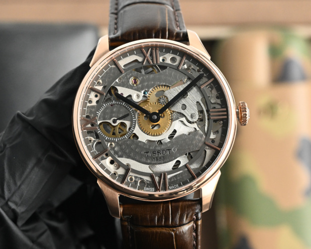 Tissot 1853 Duruoer Skeleton Watch - Manual Winding, Sapphire Crystal 1 Tissot 1853 Duruoer Skeleton Watch - Manual Winding, Sapphire Crystal