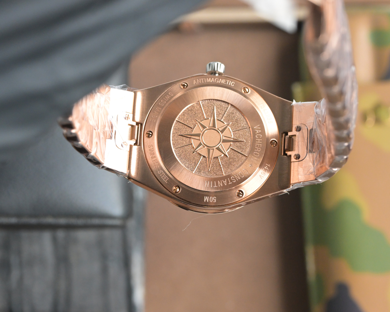 New Overseas Model 1225v/1205v Stone Wristwatch with Swarovski Crystals - 图片 9