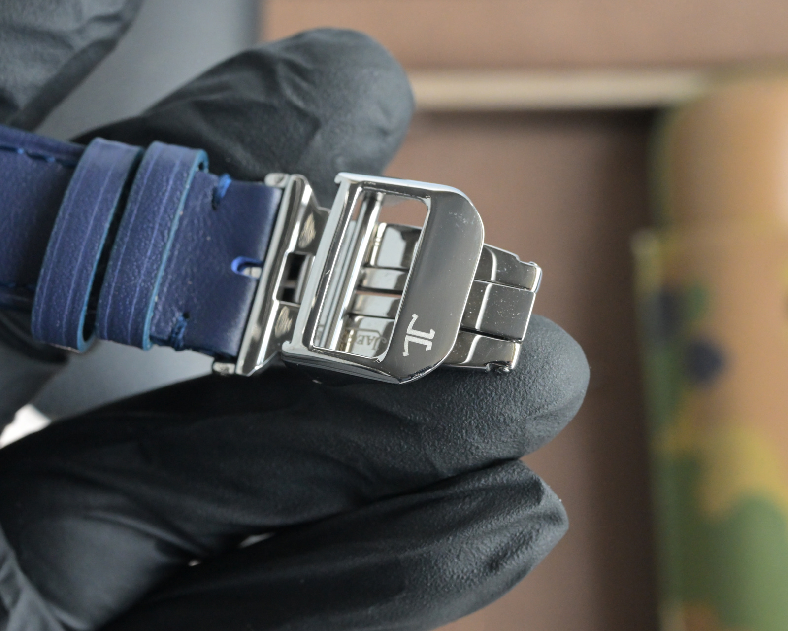 “Upgraded JAEGER-LECOULTRE Watch: Heavy Gold Construction, 316L Steel, Waterproof, Luxury Italian Leather” - 图片 7