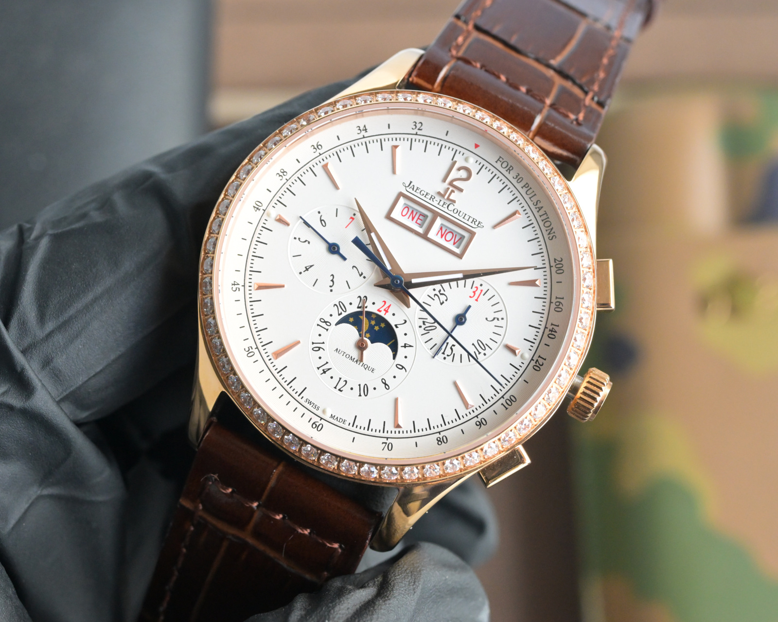 “JAEGER-LECOLUTRE Master of the Architects Series 4138420 Watch Upgrade Details” - 图片 3