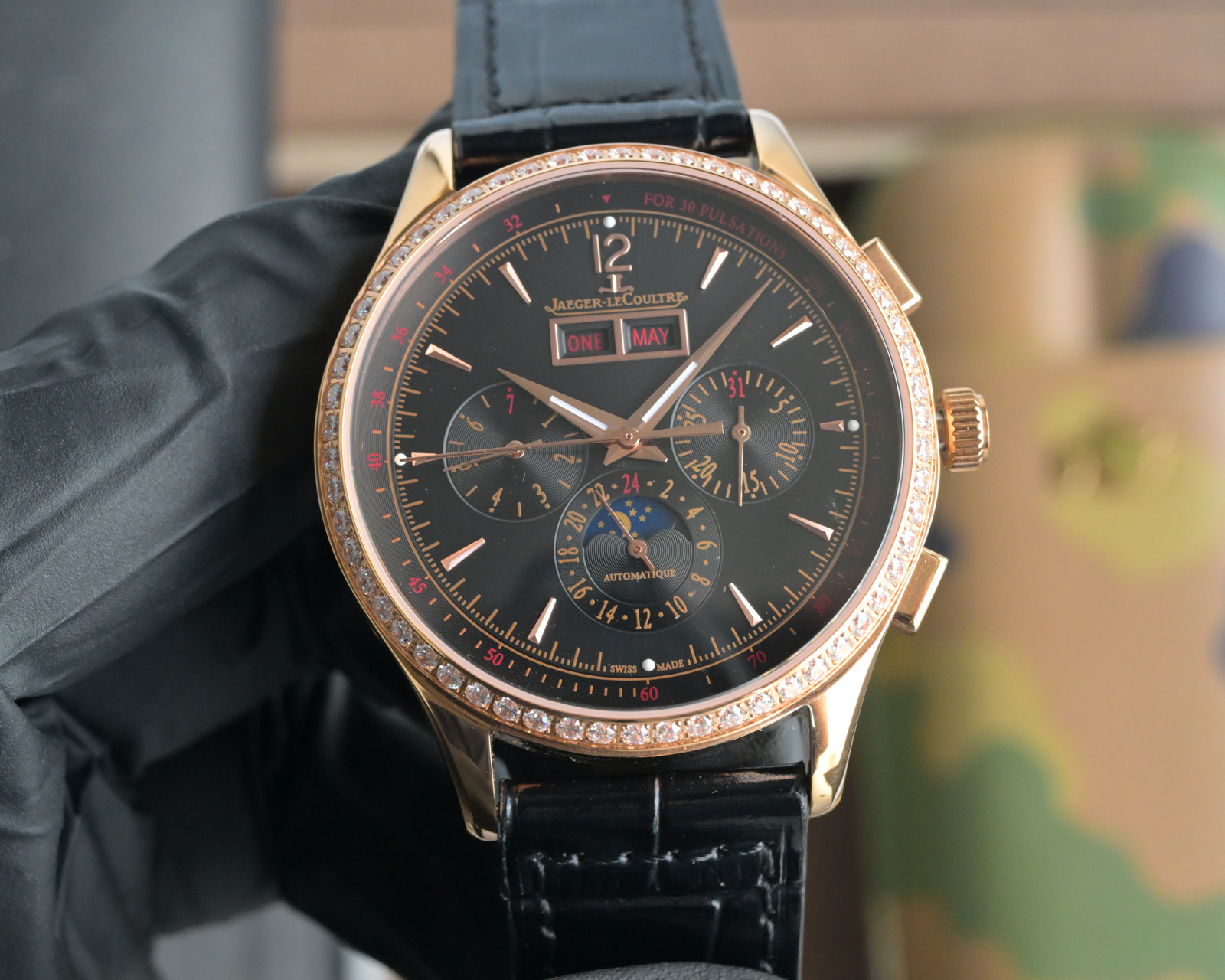 “JAEGER-LECOLUTRE Master of the Architects Series 4138420 Watch Upgrade Details” - 图片 9