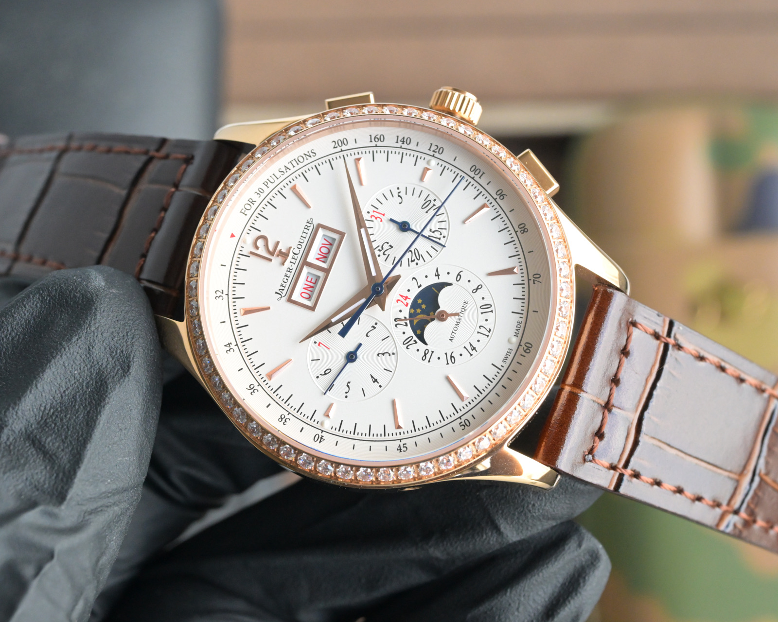 “JAEGER-LECOLUTRE Master of the Architects Series 4138420 Watch Upgrade Details” - 图片 4