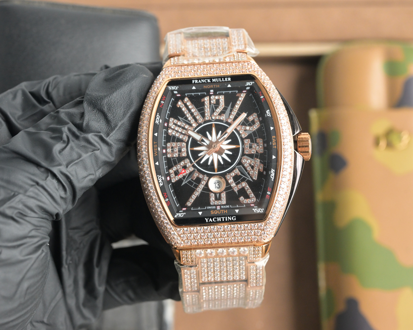 Luxury Frank Muller V45 SC DT Series Watch with Automated Machine Cores and Unique Design Features