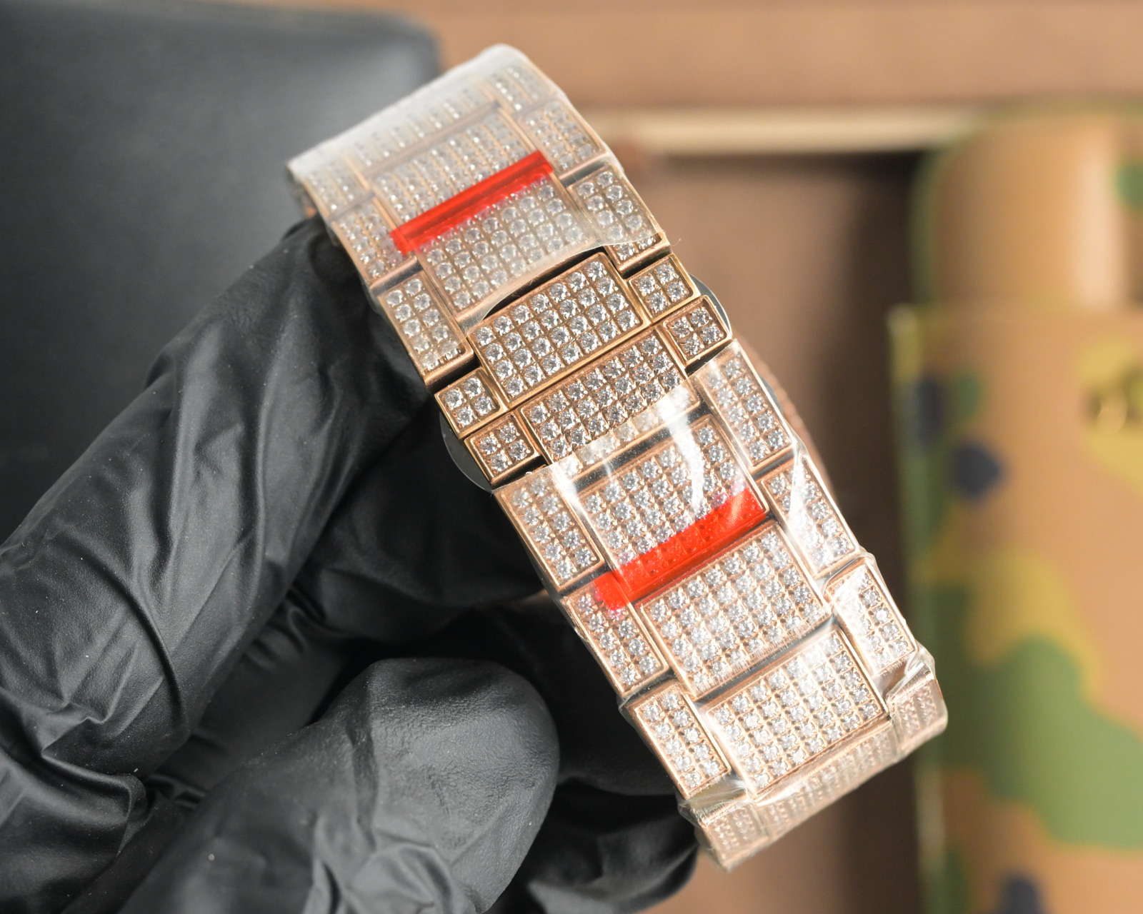 “Franck Muller V45 SC DT Watch: Automated Machine Cores, Blue-Ray Glass, Cow Skin Belt, Acoustic Design” - 图片 5