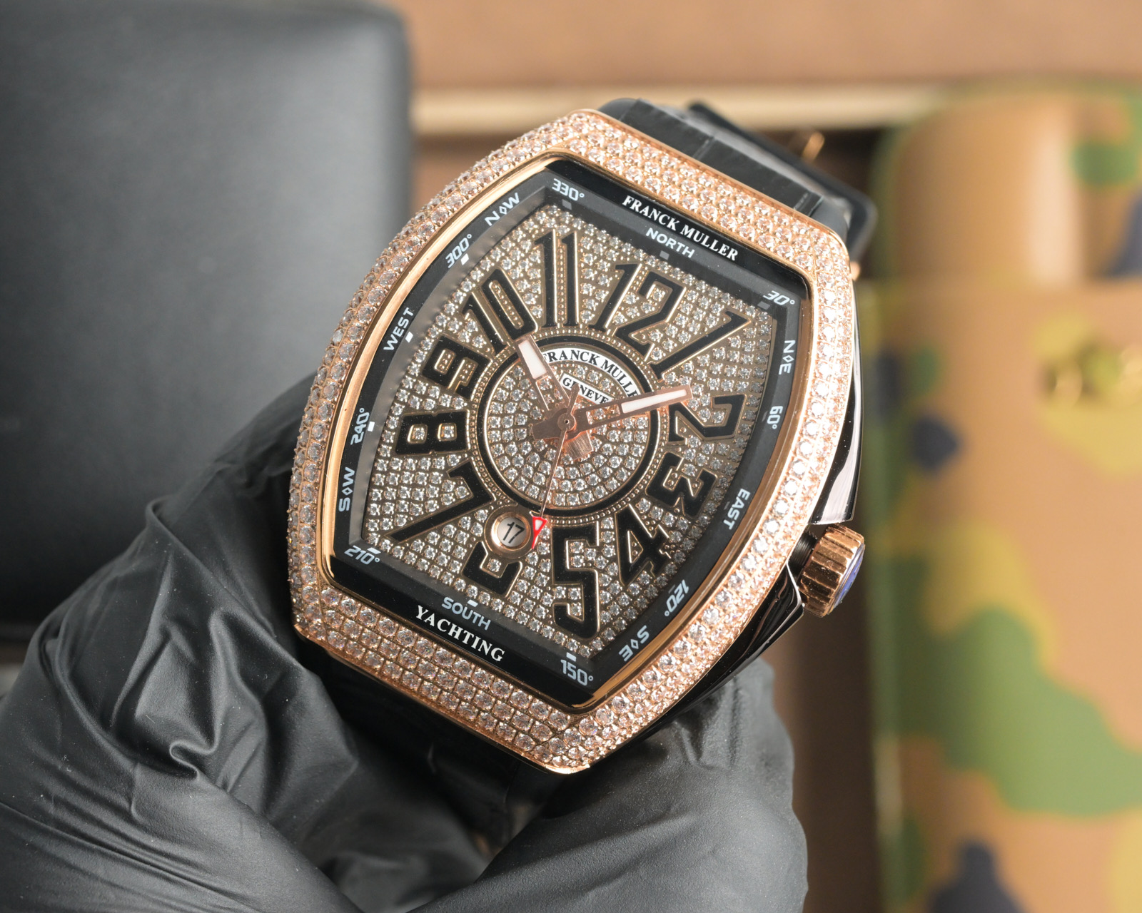 “Franck Muller V45 SC DT Series Watch Review: Automated Machine, Blue-Ray Glass, Cow Skin Belt” - 图片 3