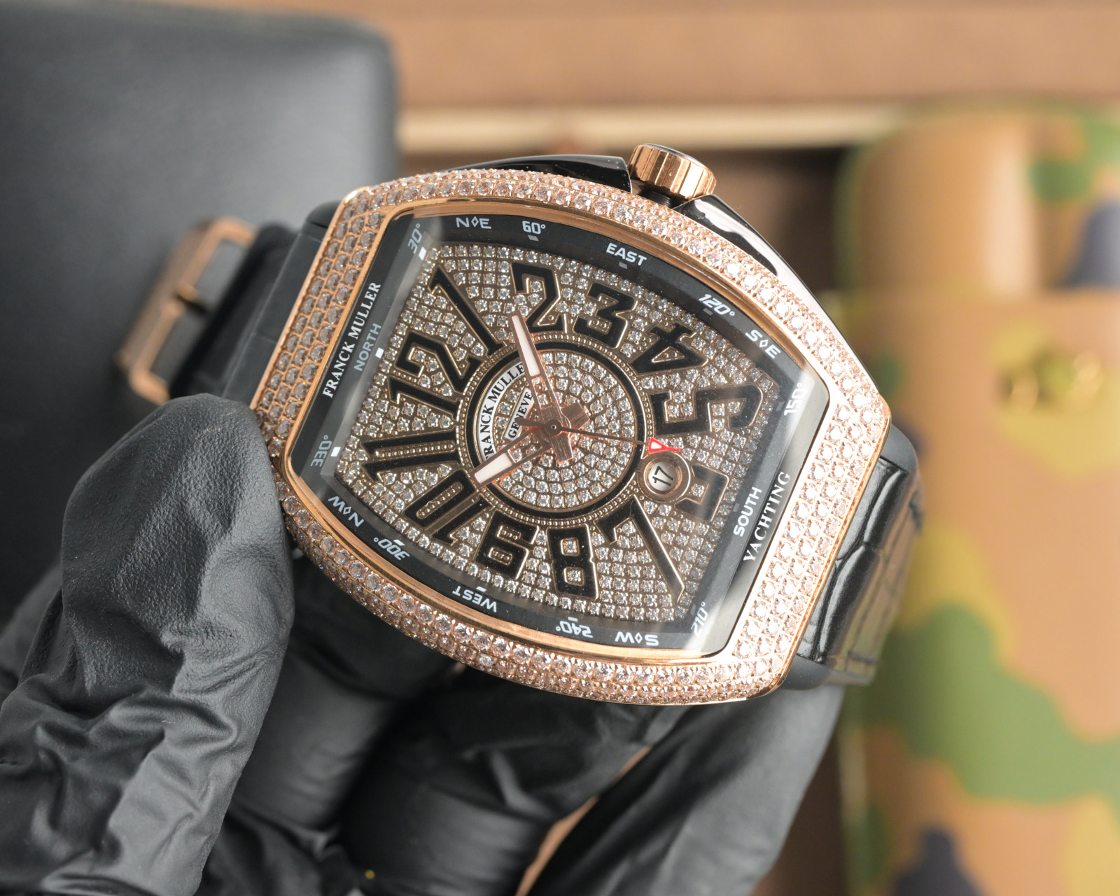 “Franck Muller V45 SC DT Series Watch Review: Automated Machine, Blue-Ray Glass, Cow Skin Belt” - 图片 4