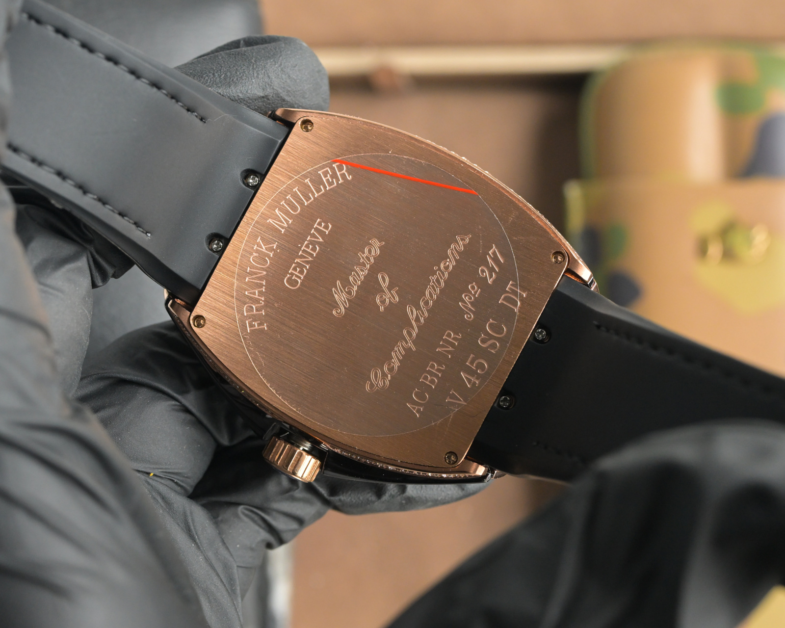 “Franck Muller V45 SC DT Series Watch Review: Automated Machine, Blue-Ray Glass, Cow Skin Belt” - 图片 5