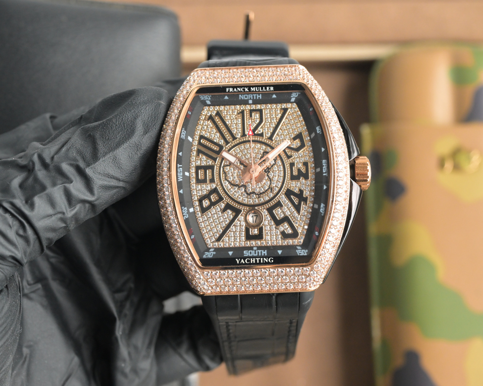 “Franck Muller V45 SC DT Series Watch Review: Automated Machine, Blue-Ray Glass, Cow Skin Belt” - 图片 8
