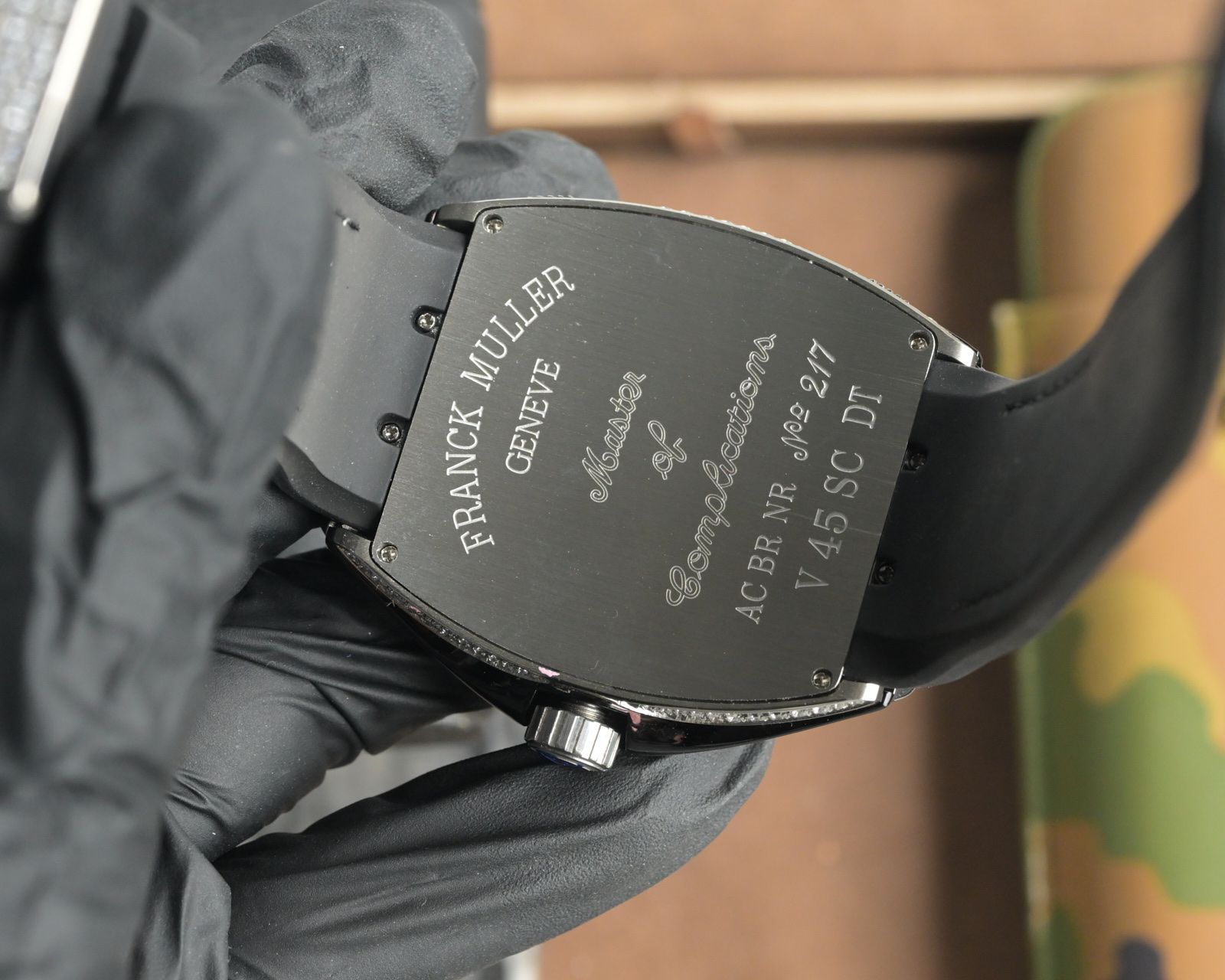 Luxury Franck Muller V45 SC DT Series Watch Review: Blue-Ray Glass, Cow Skin Belt, Sports Style - 图片 6