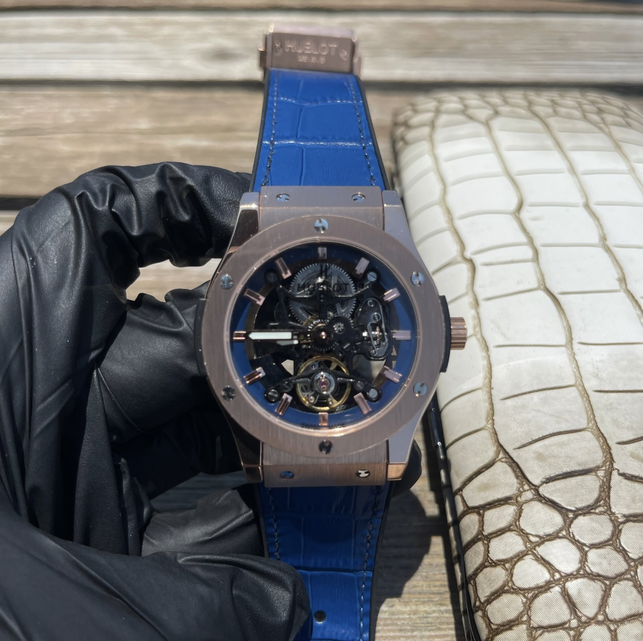 Elegant Men's Automatic Mechanical Watch with Rubber Strap - 45mm Diameter 7 i1753550195089 3805 0 5