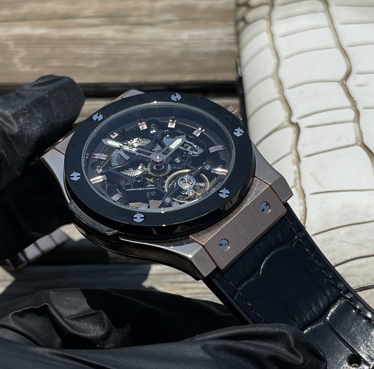 Elegant Men's Automatic Mechanical Watch with Rubber Strap - 45mm Diameter 4 i1753550212541 9047 0 2