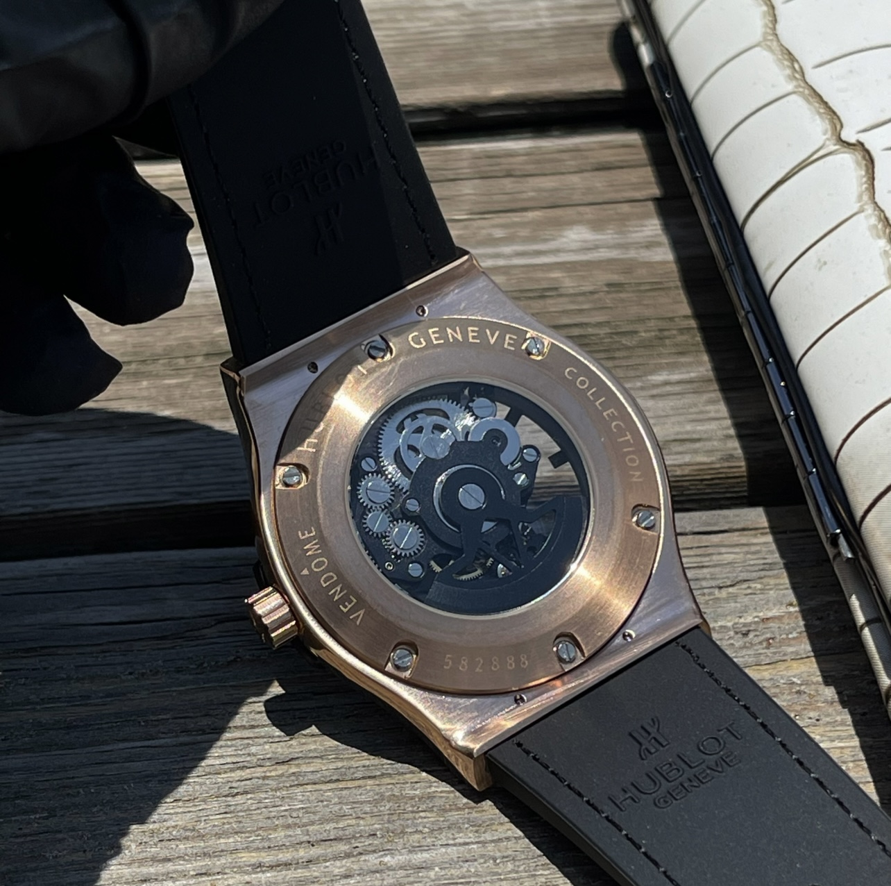 Elegant Men's Automatic Mechanical Watch with Rubber Strap - 45mm Diameter 5 i1753550212542 9444 0 3