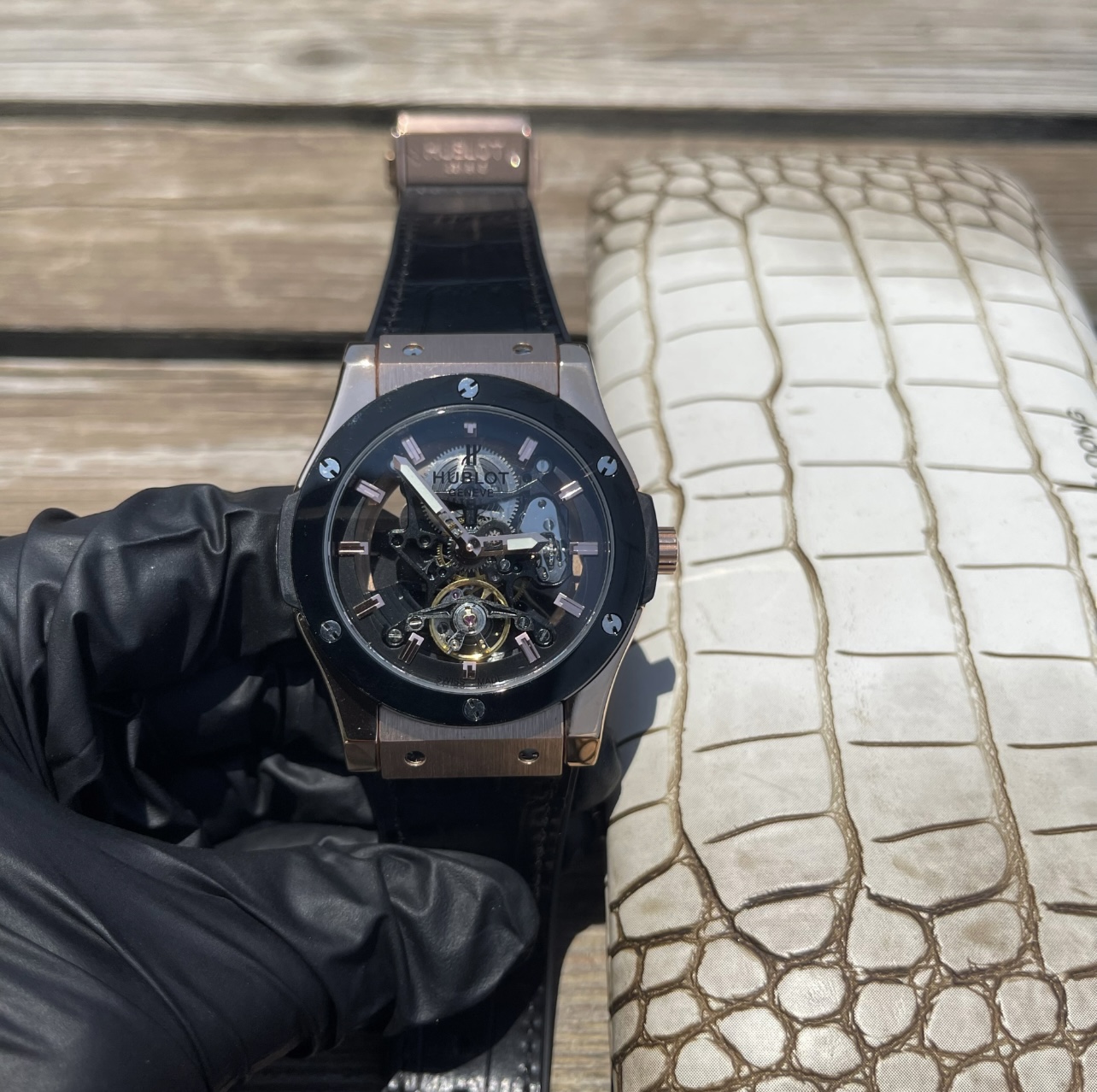 Elegant Men's Automatic Mechanical Watch with Rubber Strap - 45mm Diameter 2 i1753550212543 5216 0 0