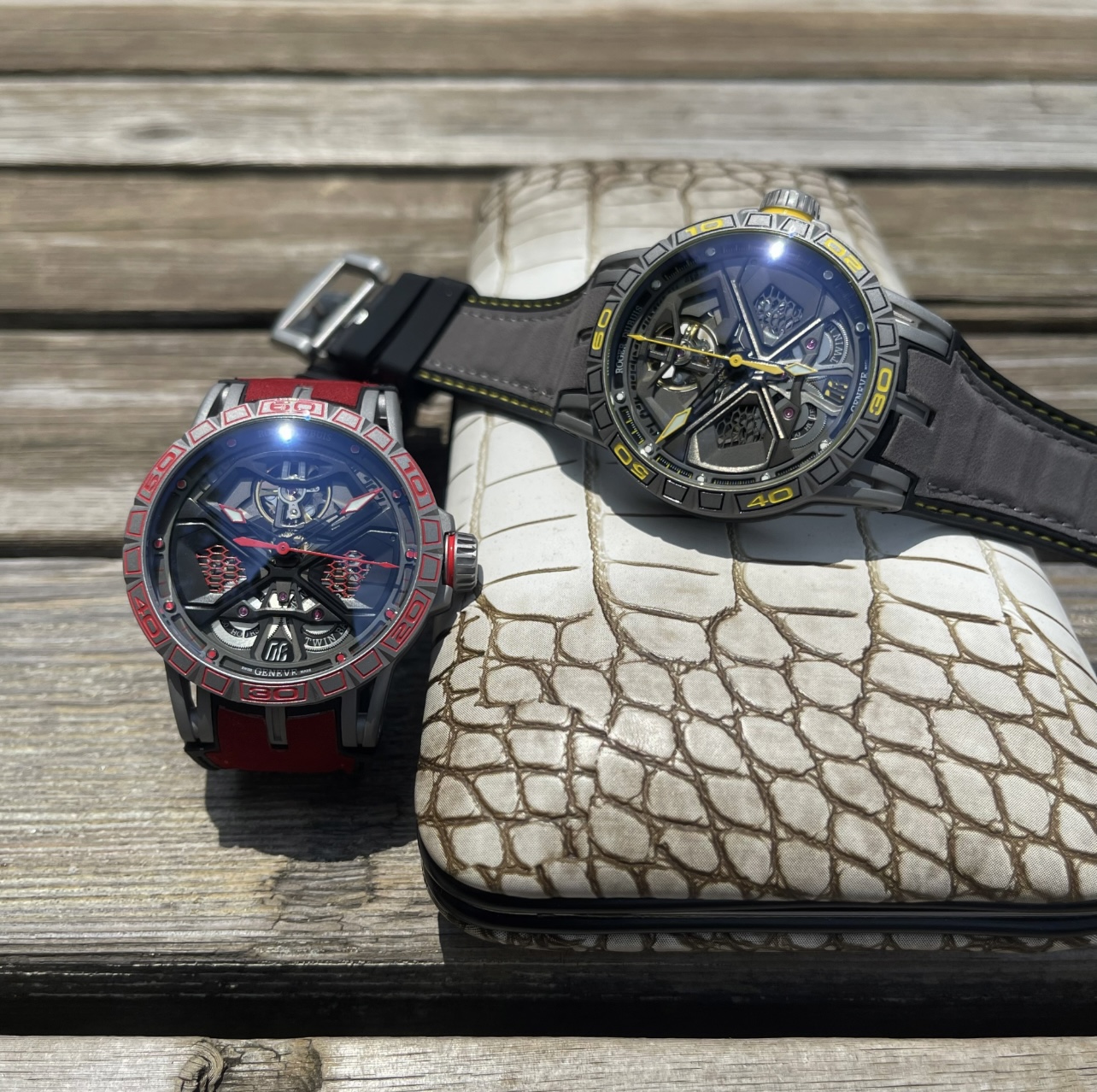 “Roger Dubuis Excalibur Royal Series Autolinker: Power and Beauty in Carbon Titanium Alloy” - 图片 7