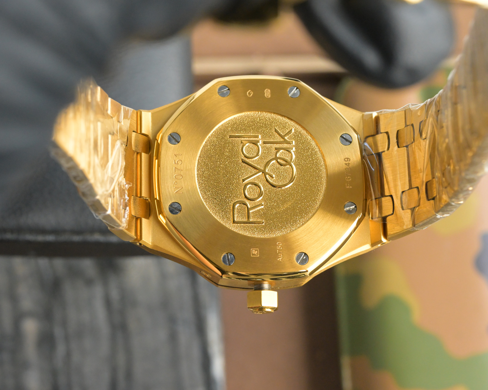 “Royal Oaks Abby Associated Press Watch: Dual-Site Full-Automatic Machine Core, 316L Steel, Saloon-Proof Crystal, Super-Night Light” - 图片 9