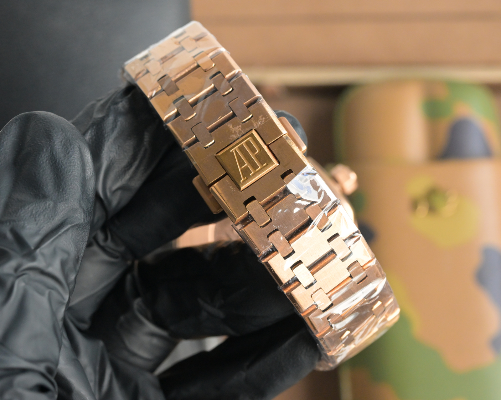 “Royal Oaks Abby Watch: Dual-Site Full-Automatic Machine Core, 316L Steel, 41mm Size, Saloon-Proof Crystal, Super-Night Light” - 图片 7