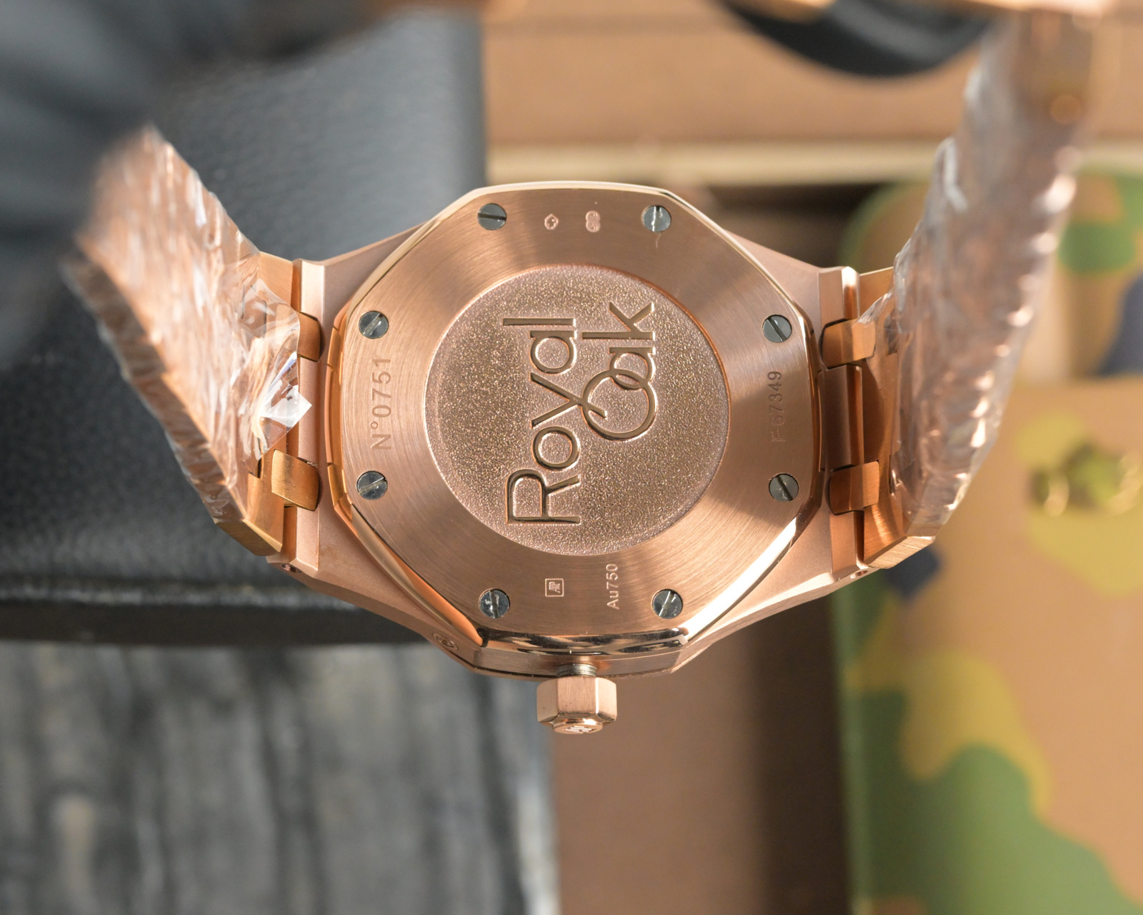 “Royal Oaks Abby Watch: Dual-Site Full-Automatic Machine Core, 316L Steel, 41mm Size, Saloon-Proof Crystal, Super-Night Light” - 图片 9