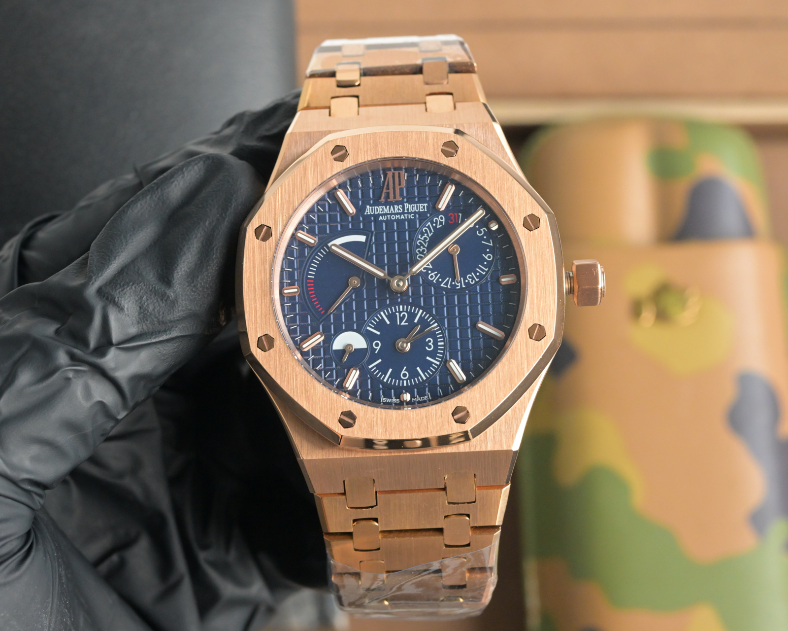 Title: Royal Oaks Watch by Abby with Imported Dual-Site Automatic Machine Core Summary: The 41mmx13.5mm watch features 316L steel, sapphire crystal, super-night - 图片 6