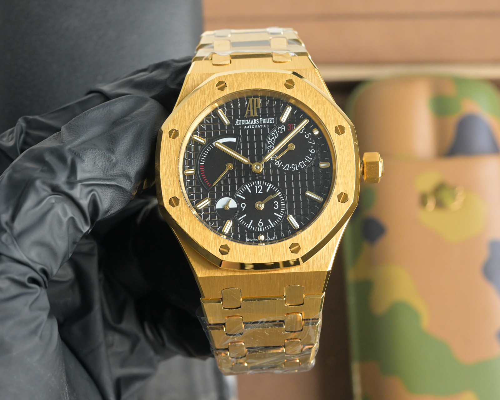 Title: Royal Oaks Watch by Abby with Imported Dual-Site Automatic Machine Core Summary: The 41mmx13.5mm watch features 316L steel, sapphire crystal, super-night - 图片 8