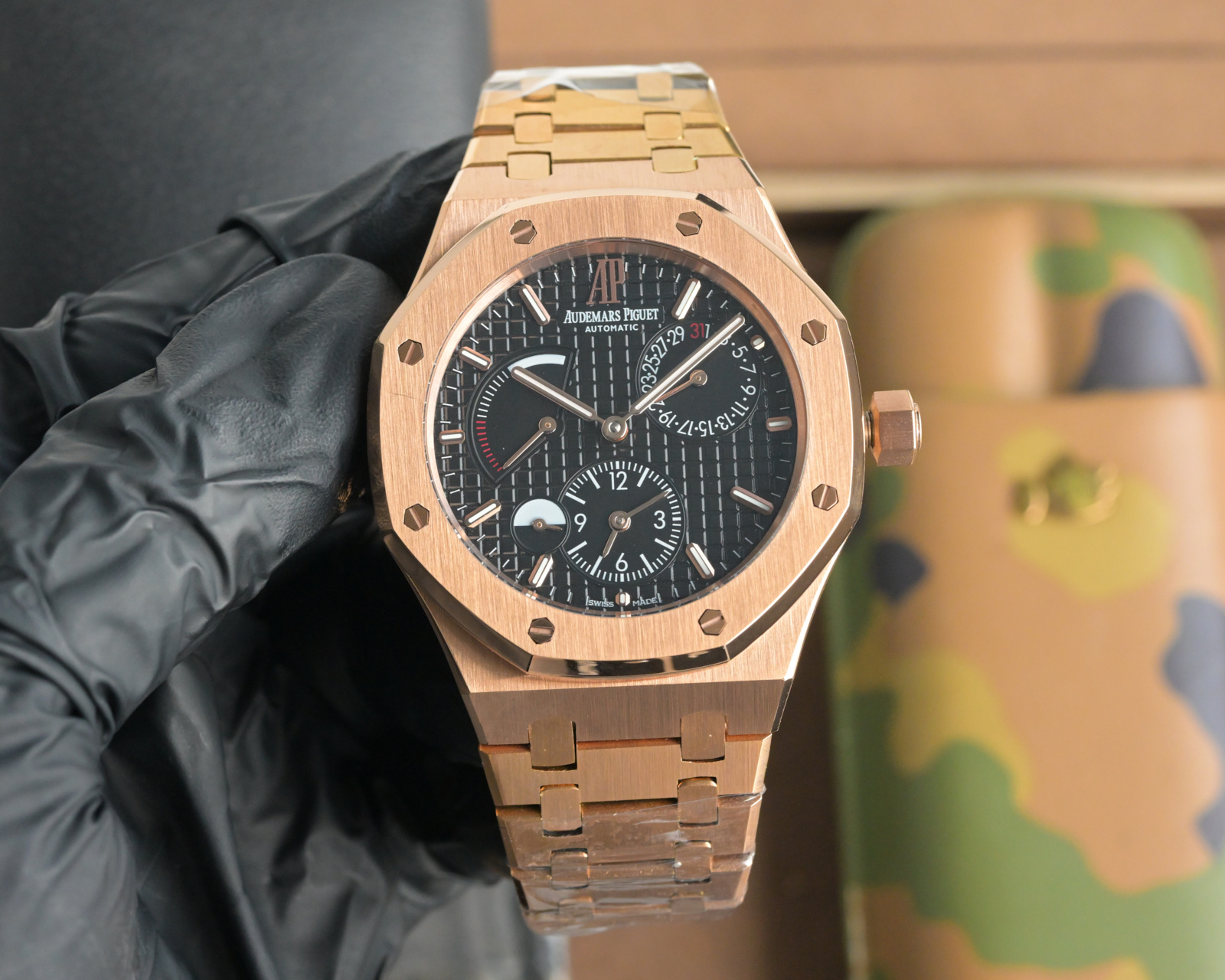Title: Royal Oaks Watch by Abby with Imported Dual-Site Automatic Machine Core Summary: The 41mmx13.5mm watch features 316L steel, sapphire crystal, super-night - 图片 7