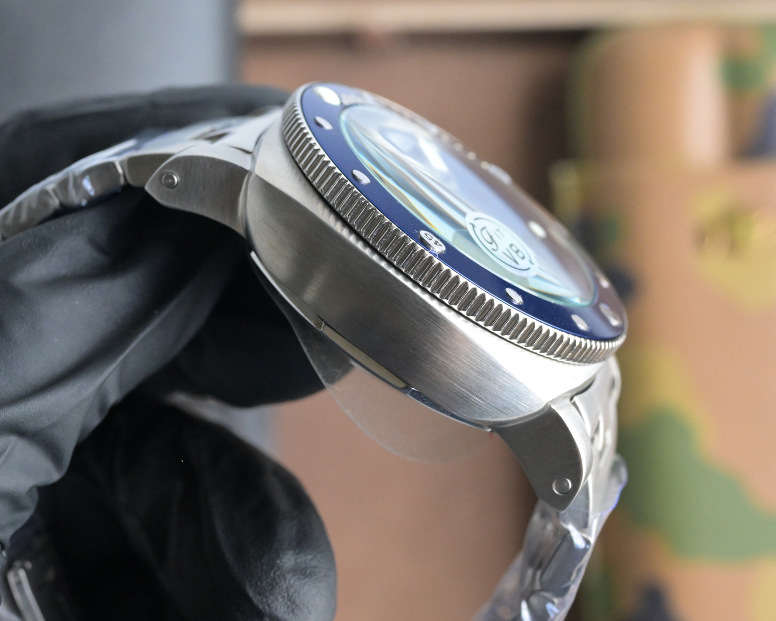 Panerai Submersible Automatic Men's Watch Blue Dial Stainless Steel 6 i1756750662296 1789 0 4