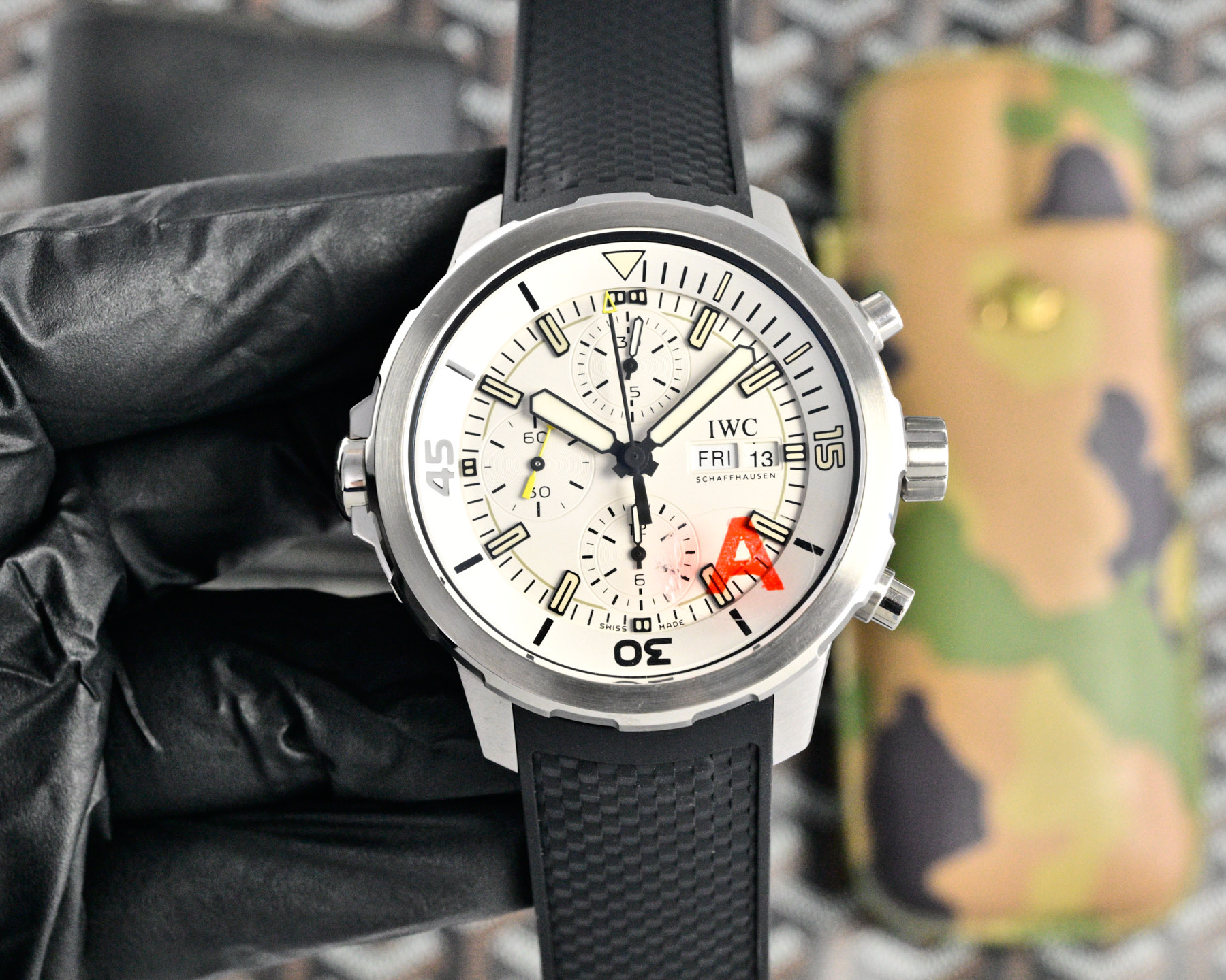 NO:764881,Produced by V9.〖Made by heavy industry·Ocean Series Mechanical Version〗IWC-IWC Ocean Series Watch 'Jacques-Yves Cousteau Adventure Journey' Special Edition IW376801 watch 44mm built-in original imported movement waterproof tape with pin buckle The explorer's watch V9 continues to produce high-quality products,,iwc19860909V9出品.〖重工打造·海洋系列机械版本〗IWC-万国表海洋系列腕表“雅克-伊夫．库斯托探险之旅”特别版IW376801腕表 44mm 内置原装进口机芯 防水胶带搭配针扣 探险员的手表V9出品精品不断,,iwc,Watch