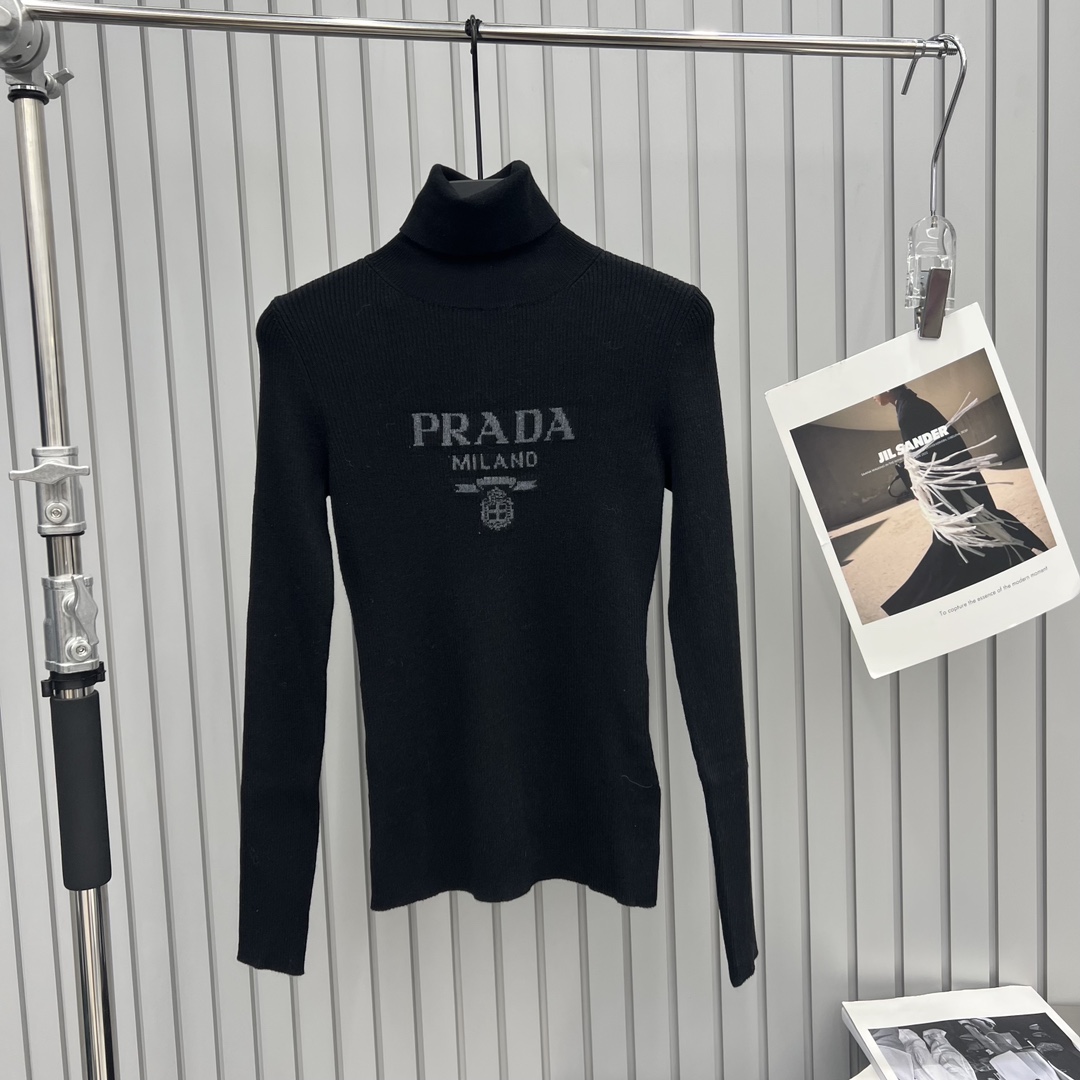 best website for replica
 Prada Clothing Knit Sweater Sweatshirts Knitting Wool Spring/Fall Collection Casual