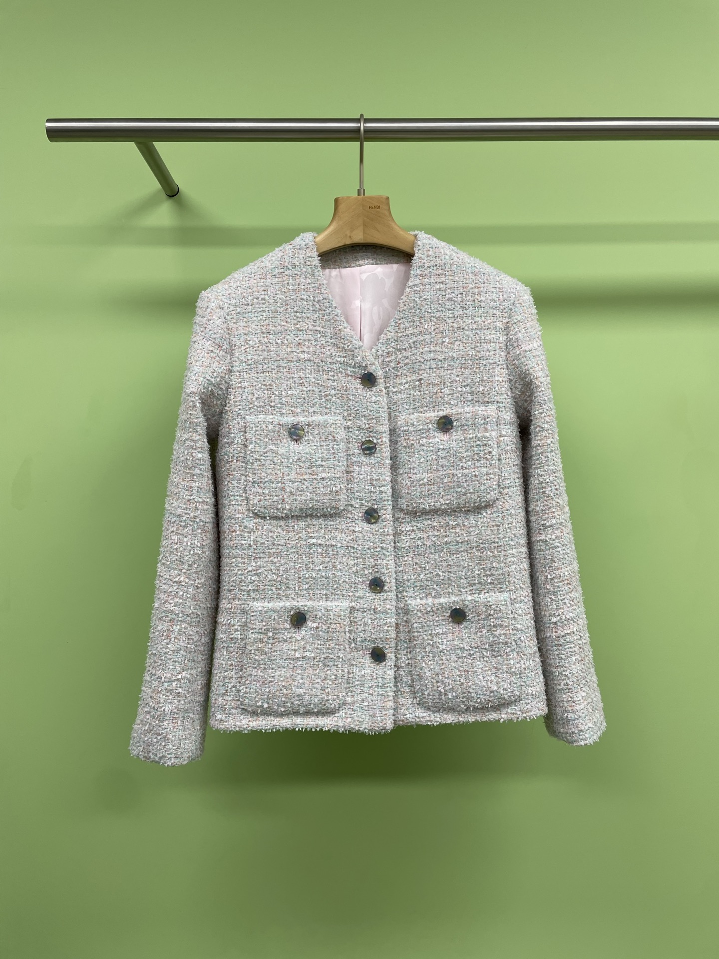 NO:328976,Chanel 2025 Spring and Summer Garden Party Tweed Jacket, this tweed jacket called 