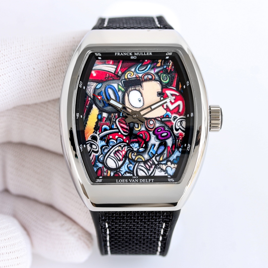 Franck Muller V45 Graffiti Watch - Limited Edition Art Piece for Collectors 2 i1743929631 950 0
