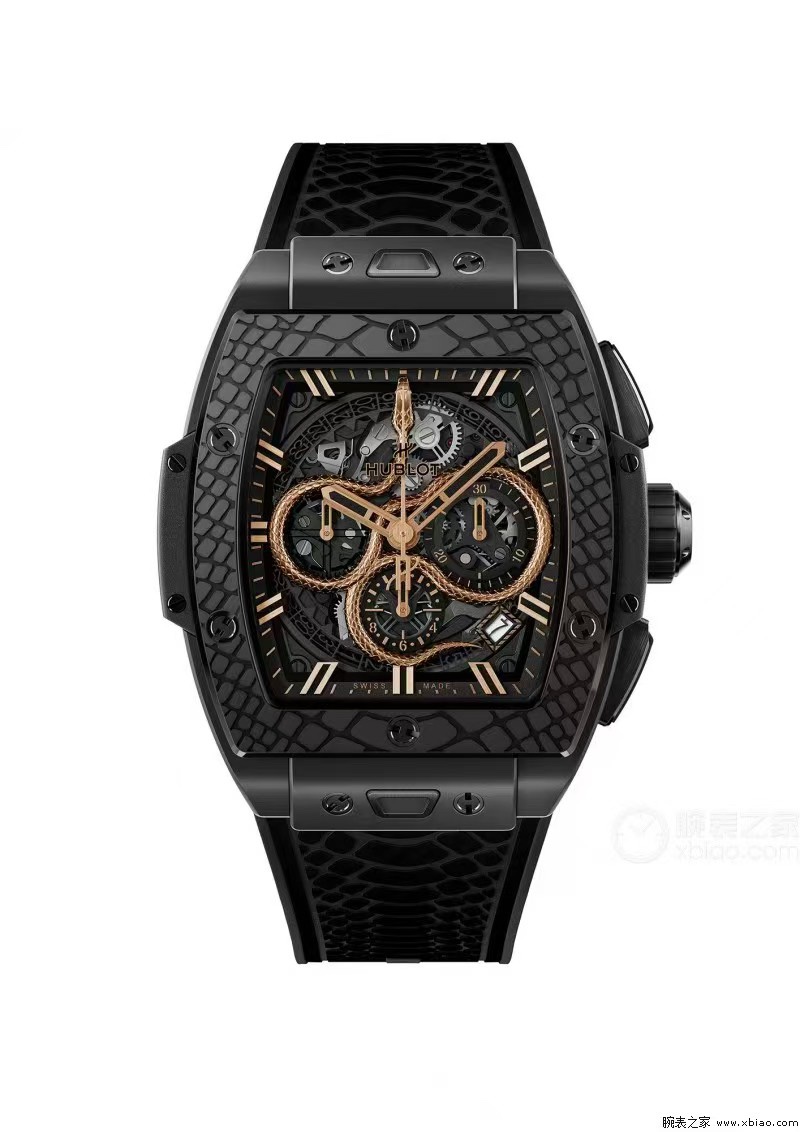 NO:393746,BBA produced [Spirit Snake Exclusive zodiac model Hengbao Hublot] The boss will pre-sale, and shipped in one week. To pay tribute to the Year of the lunar calendar, Hengbao Hublot has created this high-end mechanical watch that integrates Oriental auspiciousness and Swiss precision. The center of the dial is hand-carved three-dimensional spiritual snake, with clear scales and clear layers, and the head of the snake is thrilling and reveals its agile posture. The interior is equipped with **ETA  The 4700 movement**, adjusted by the master, has 45-hour dynamic storage and observatory-level accuracy. The 42mm** full ceramic case** uses nano polishing technology, combining light texture and 9-level Mohs hardness. The natural rubber snake strap** is embedded with titanium alloy fasteners, comfortable to wear and hidden sharpness. The world's limited edition of 88 pieces, each of which is engraved with an independent number. It is not only a witness to the exquisite watchmaking process, but also a collection of zodiac signs that collectors cannot miss.19860909BBA出品【灵蛇献瑞·恒宝宇舶生肖特别款】 老板预售一下,一个星期出货批 为致敬农历蛇年,恒宝宇舶匠心打造这款集东方祥瑞与瑞士精工于一体的高端机械腕表.表盘中央以手工精雕立体灵蛇,鳞甲层次分明,蛇首昂扬吐信,尽显灵动之姿.内部搭载**ETA 4700机芯**,经大师调校,具备45小时动储与天文台级精度.42mm**全陶瓷表壳**采用纳米抛光技术,兼具轻盈质感与9级莫氏硬度.**天然橡胶蛇纹表带**内嵌钛合金扣件,佩戴舒适且暗藏锋芒.全球限量88枚,每一只均镌刻独立编号,既是精湛制表工艺的见证,更是藏家不容错过的生肖典藏.,,Watch