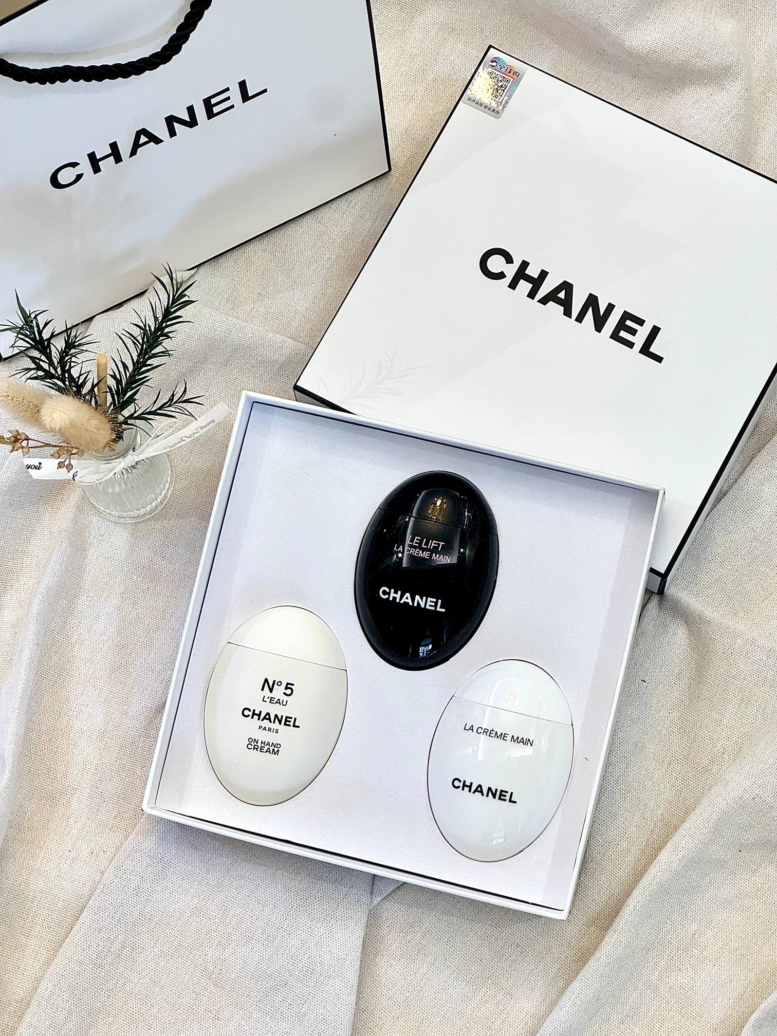 CHANEL Hand Cream 3-Piece Set - Comprehensive 4