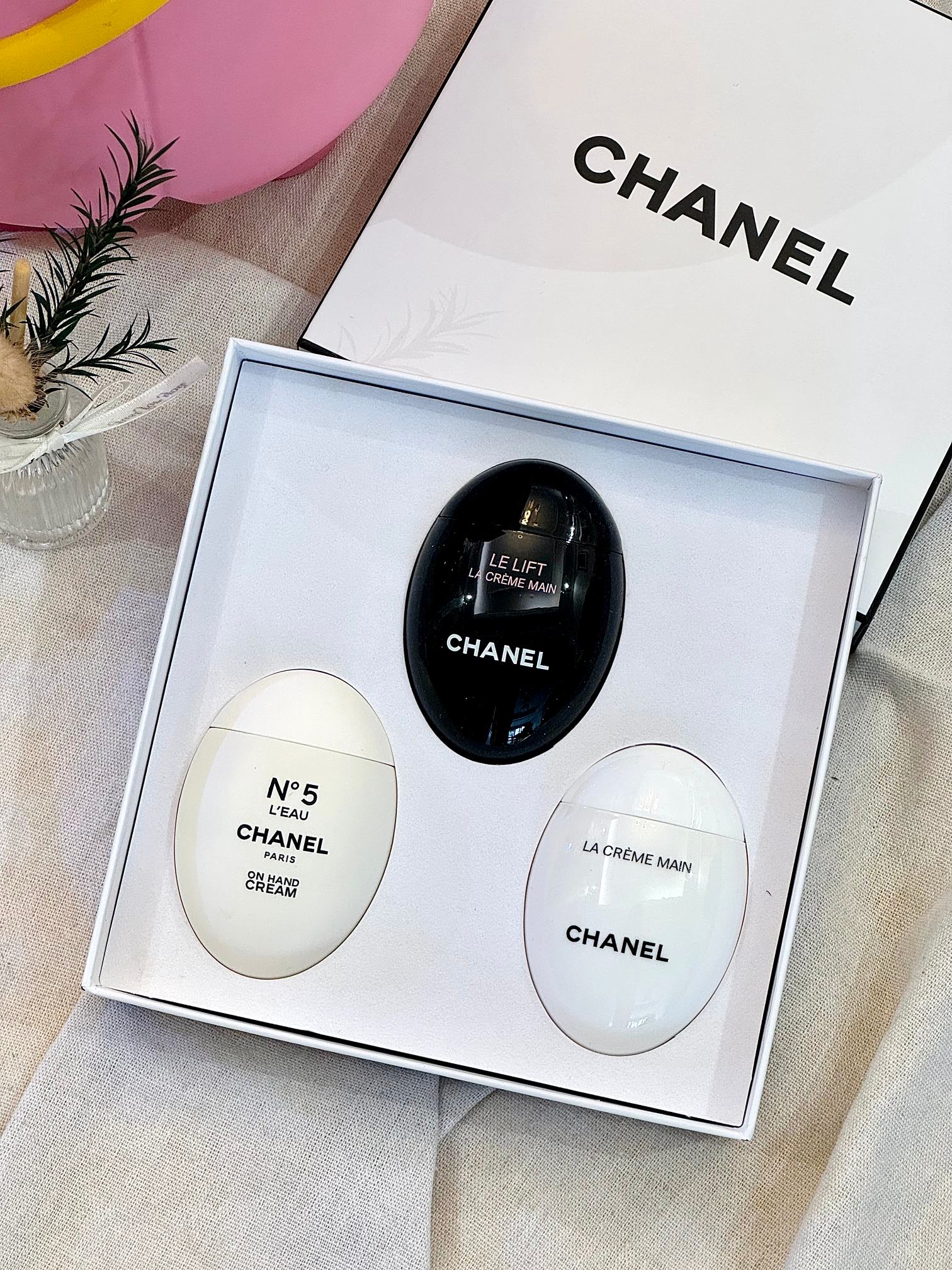 CHANEL Hand Cream 3-Piece Set - Comprehensive 5