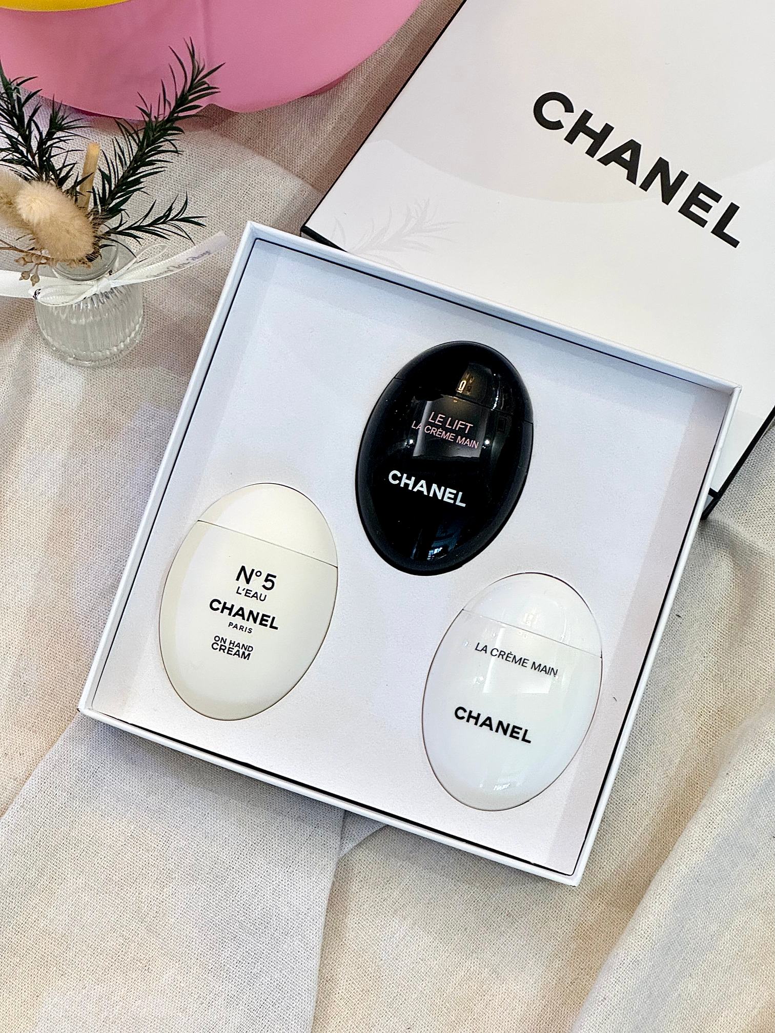 CHANEL Hand Cream 3-Piece Set - Comprehensive 6