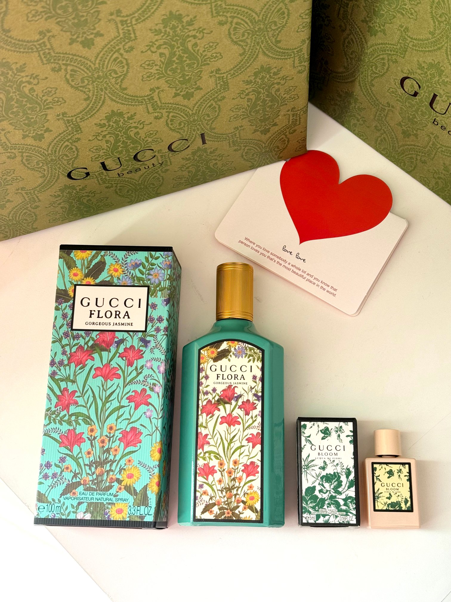 Gucci Flora Gorgeous Jasmine Eau de Parfum Gift Set (100 ml + 5 ml Gucci - Comprehensive 6