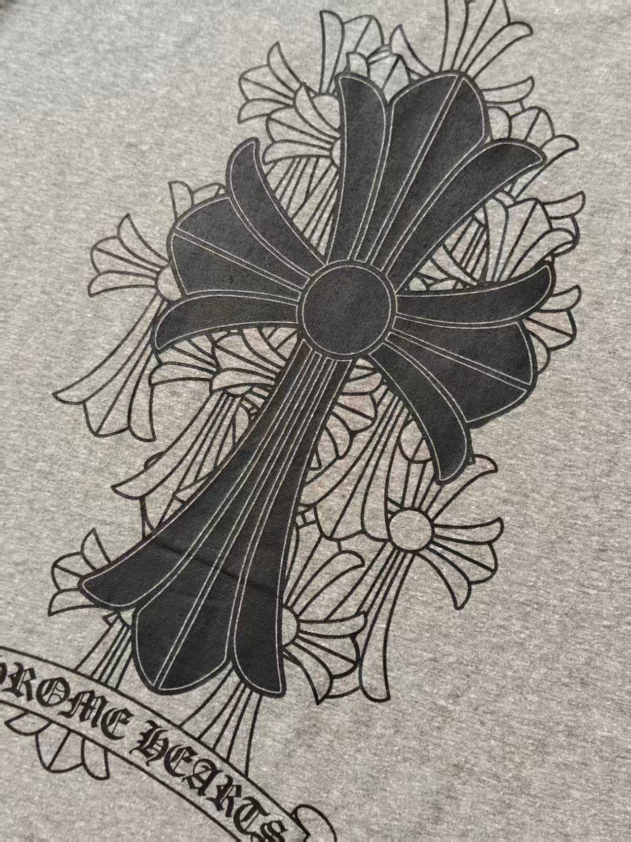 Chrome Hearts CH 克罗心 十字架群短袖