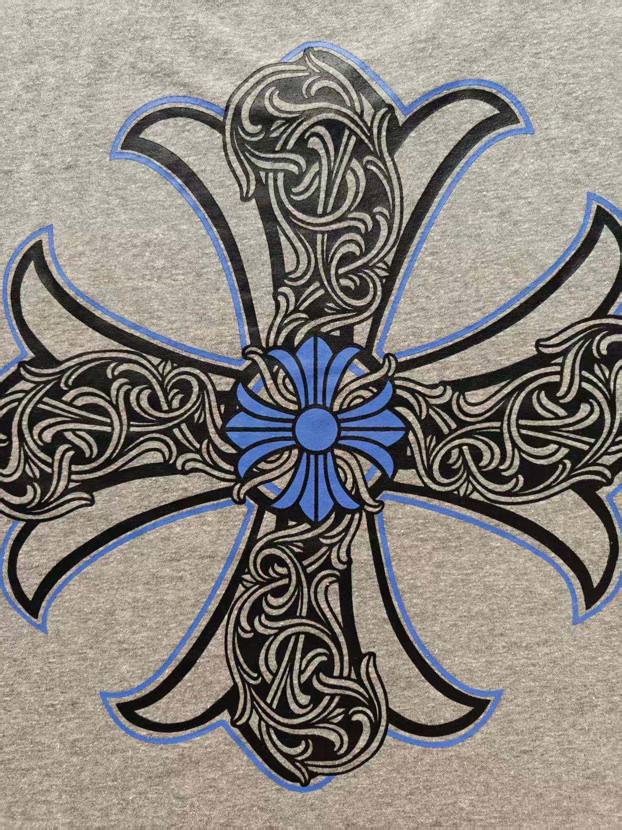 Chrome Hearts CH 克罗心 十字藤花短袖