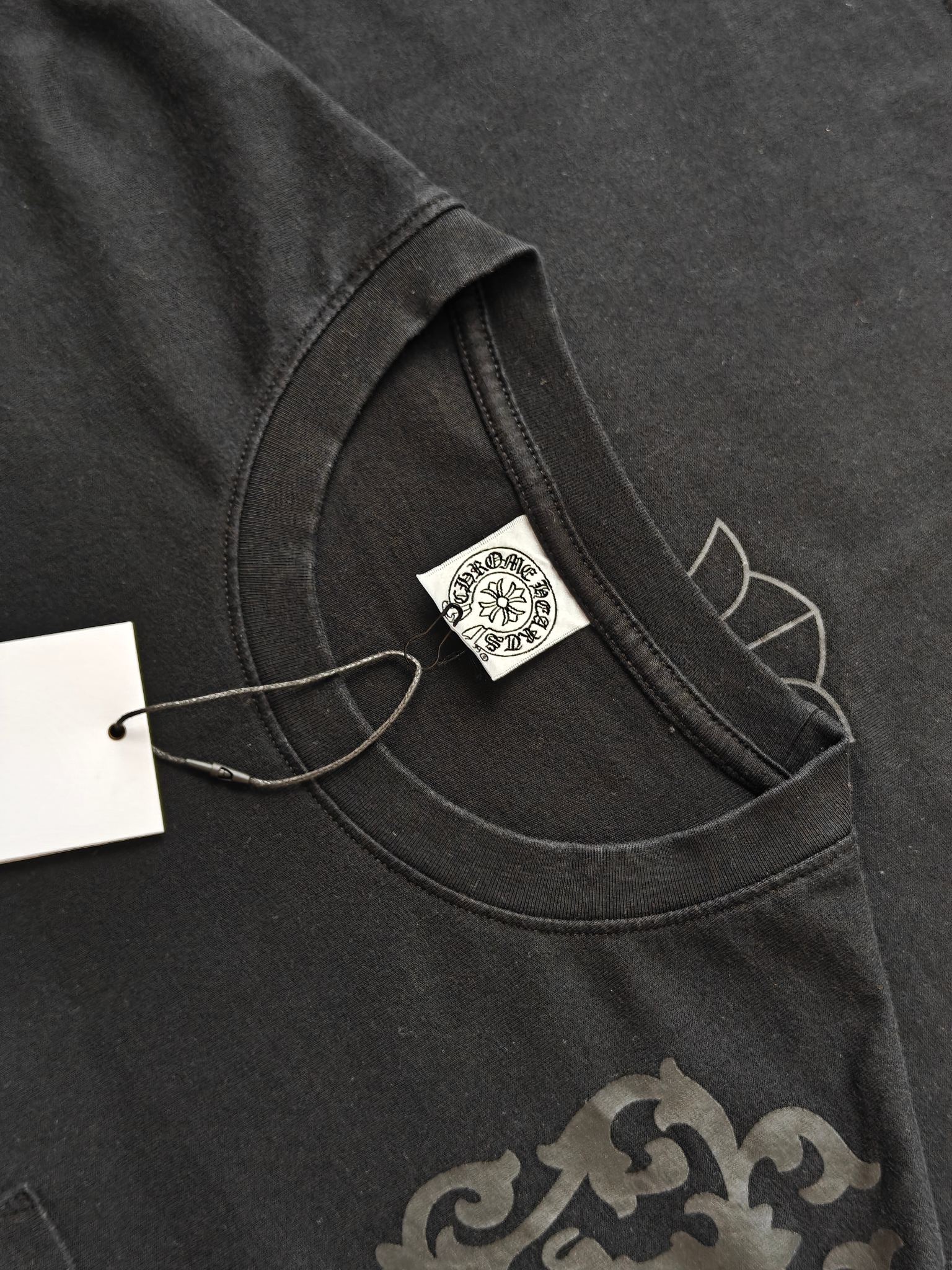 Chrome Hearts CH 克罗心 Vintage 十字暗影水洗短袖