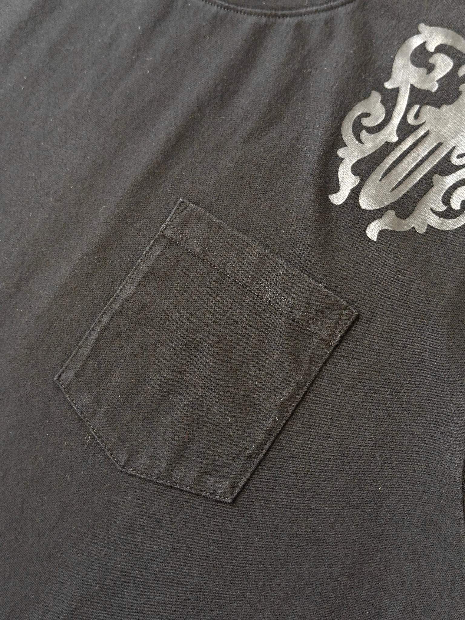 Chrome Hearts CH 克罗心 Vintage 十字暗影水洗短袖