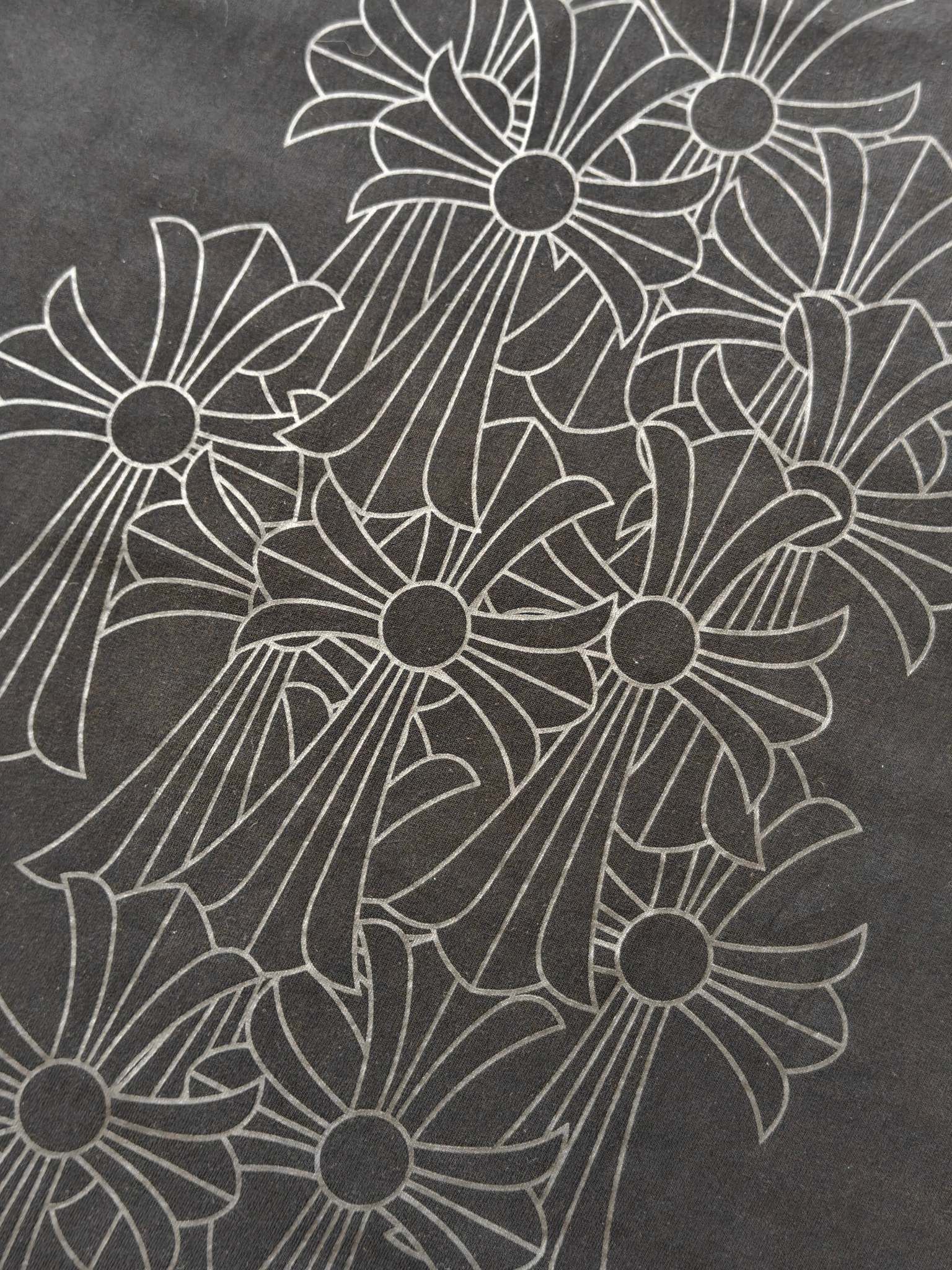 Chrome Hearts CH 克罗心 Vintage 十字暗影水洗短袖