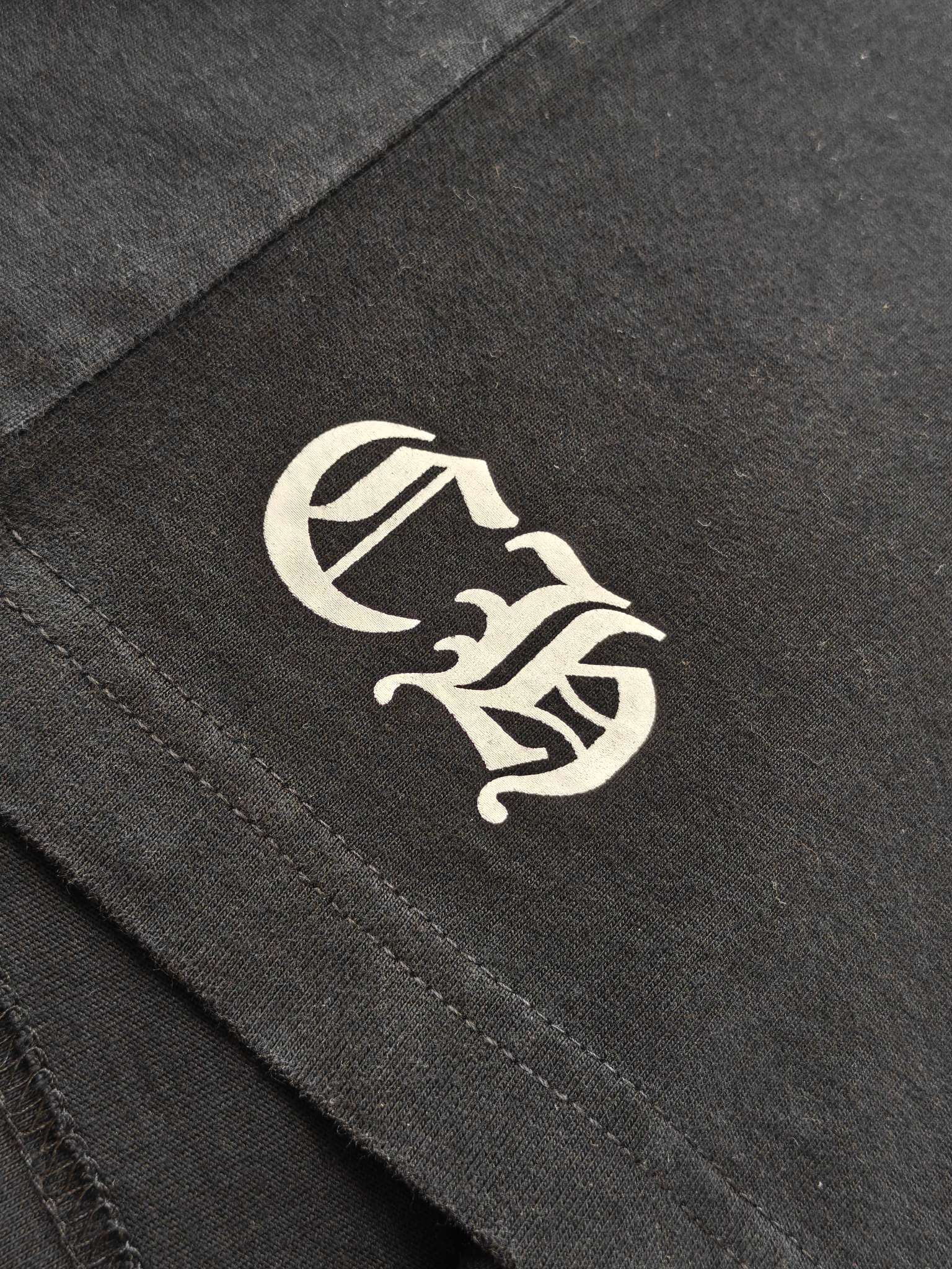 Chrome Hearts CH 克罗心 Vintage 十字暗影水洗短袖
