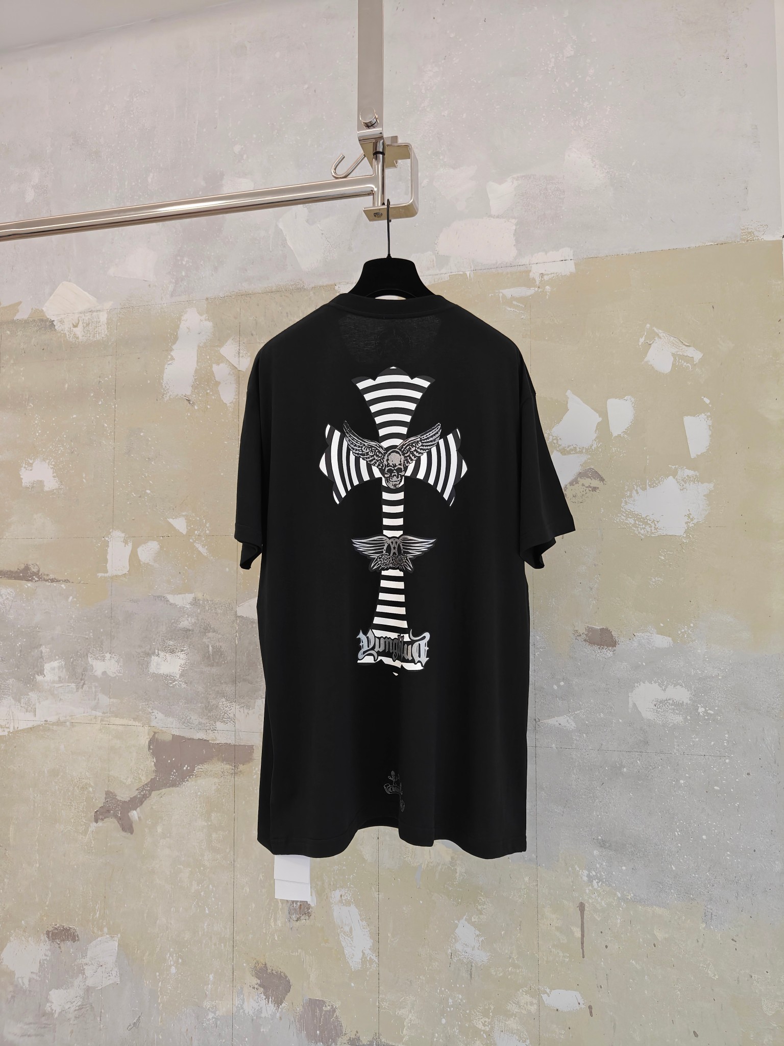 Chrome Hearts CH 克罗心 Foti 视觉骷髅十字短袖
