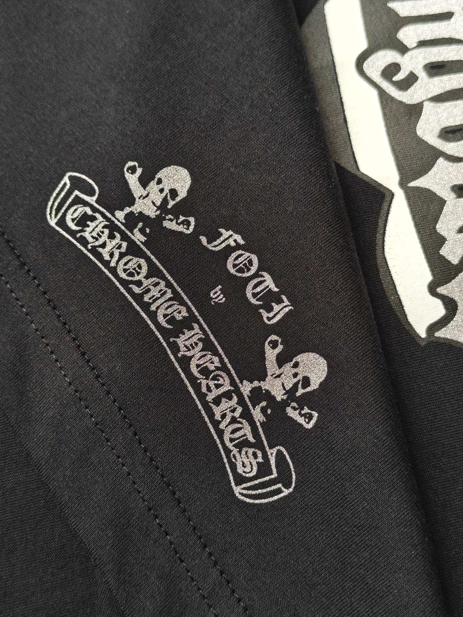 Chrome Hearts CH 克罗心 Foti 视觉骷髅十字短袖