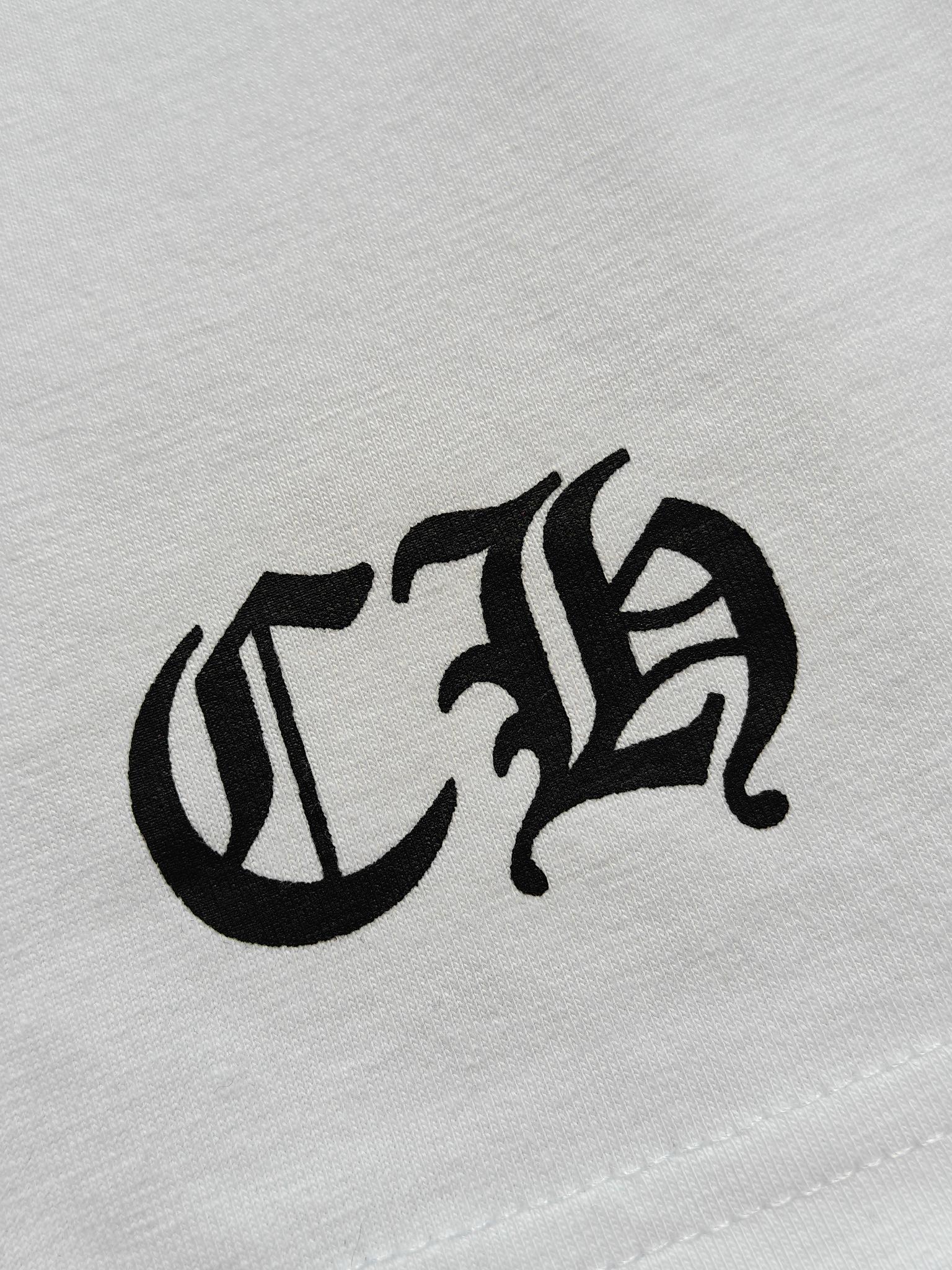 Chrome Hearts CH 克罗心 伦敦限定 藤蔓马蹄短袖